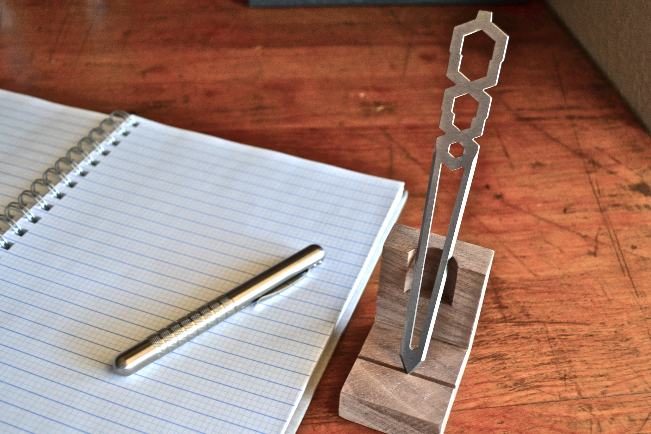 Tiletto Titanium Kickstarter Letter Opener 