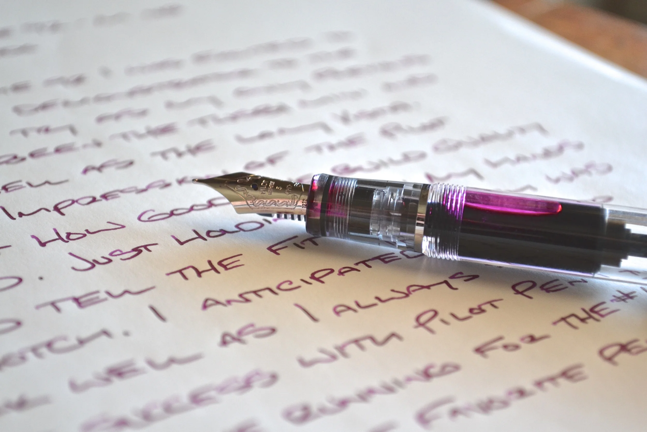 Pilot Custom Heritage 92 Demonstrator Fountain Pen Review