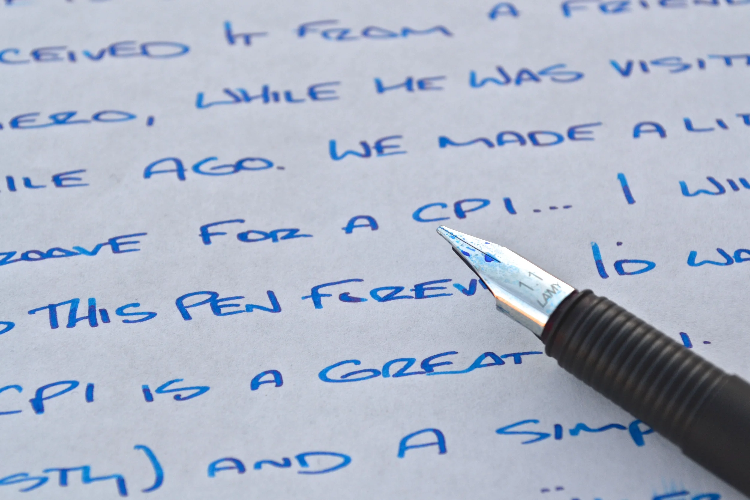 Lamy CP1 Fountain Pen Review