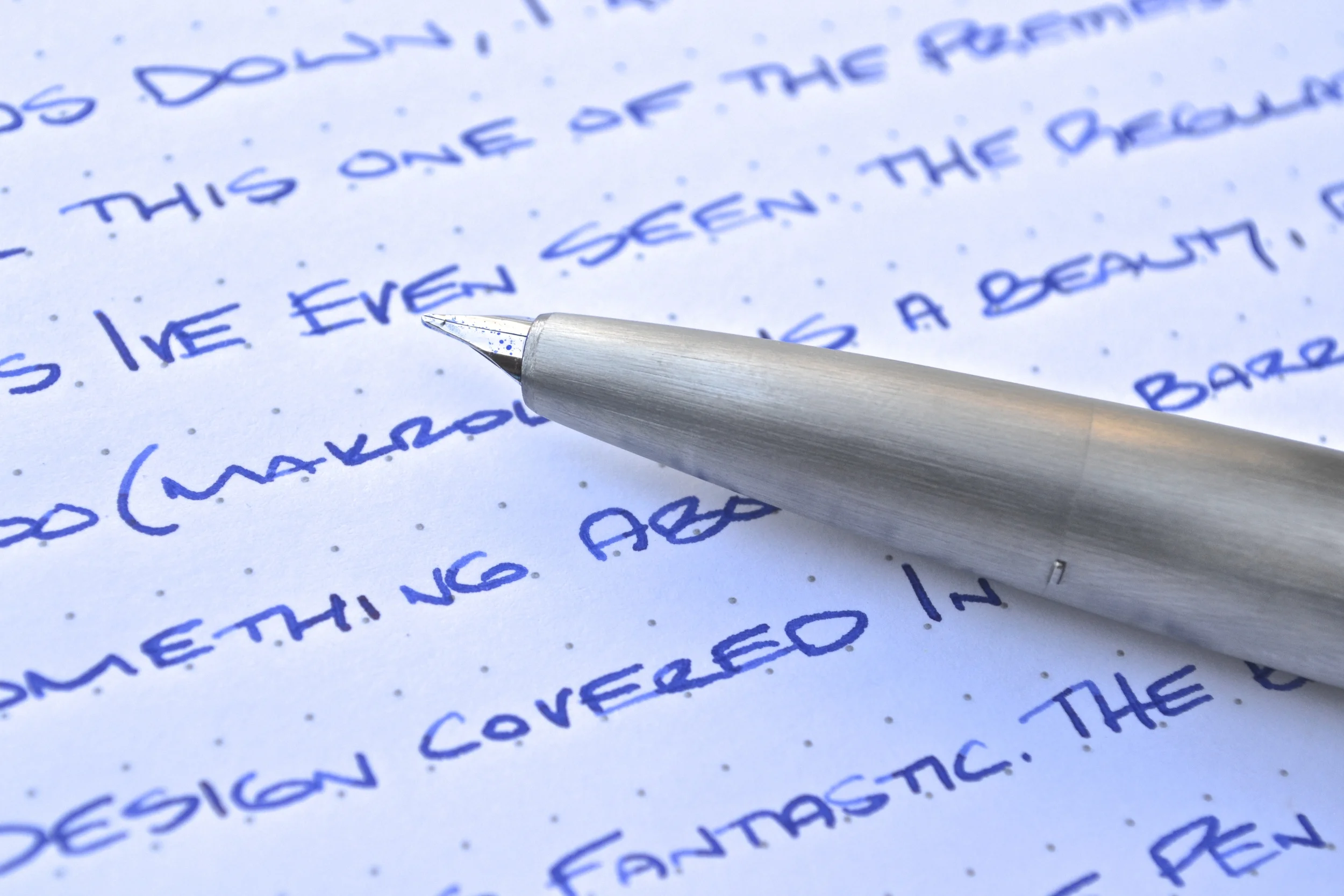 Stainless Steel Lamy 2000 Fountain Pen Review