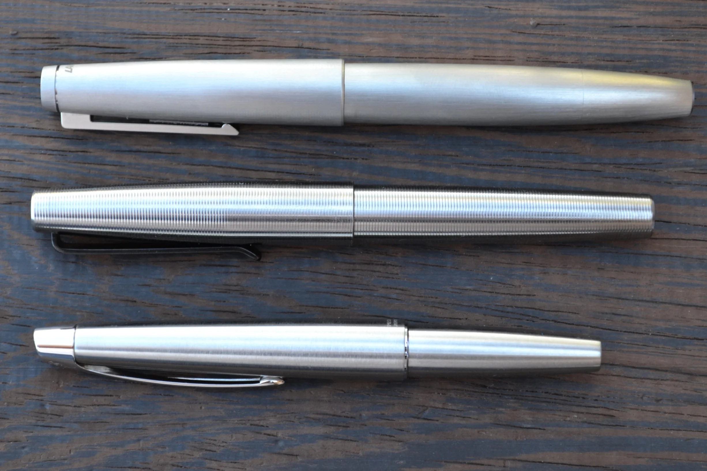 Stainless LAMY 2000, Tactile Turn Gist, Pilot M90