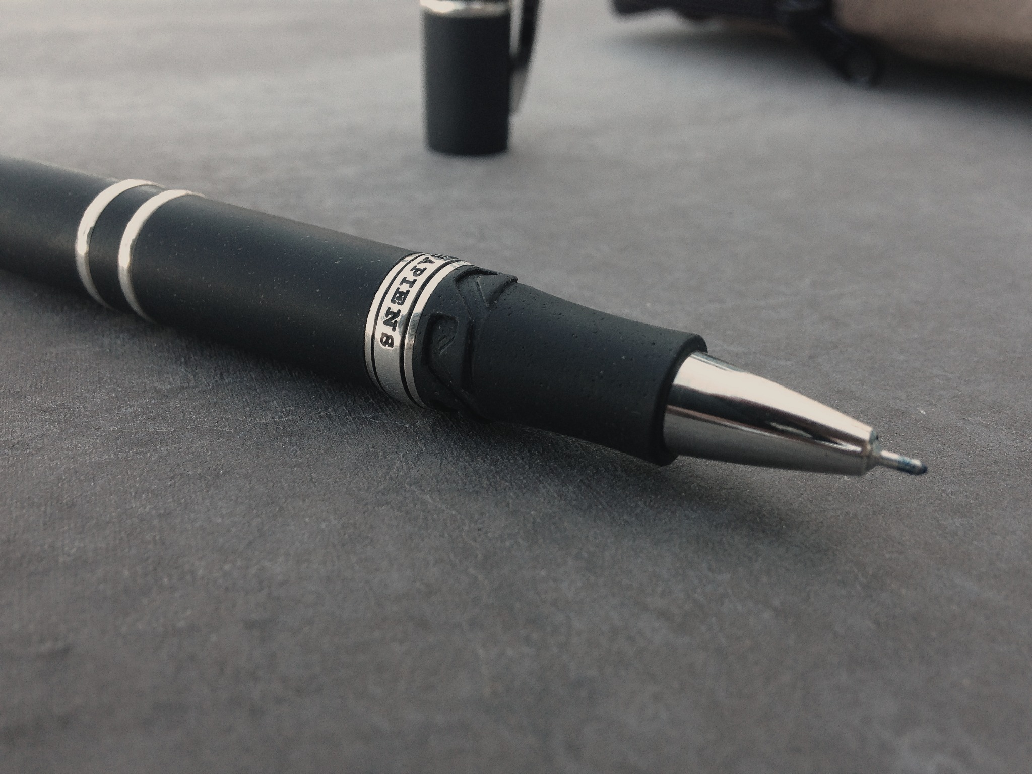 With Pentel Energel Needle