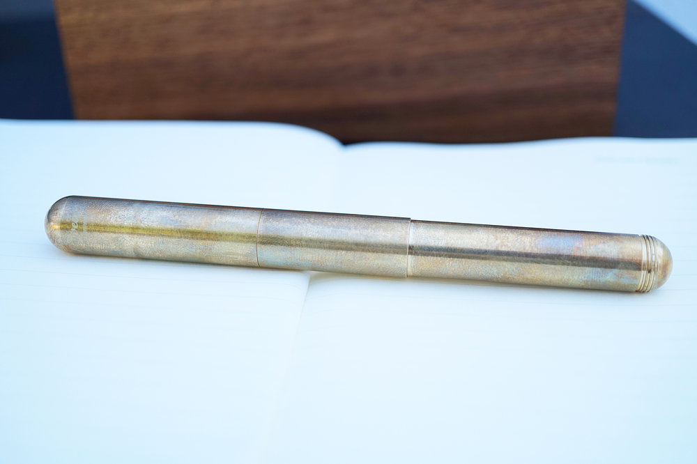 Hoogte Efficiënt Spookachtig Kaweco Supra Brass Fountain Pen Review — The Clicky Post