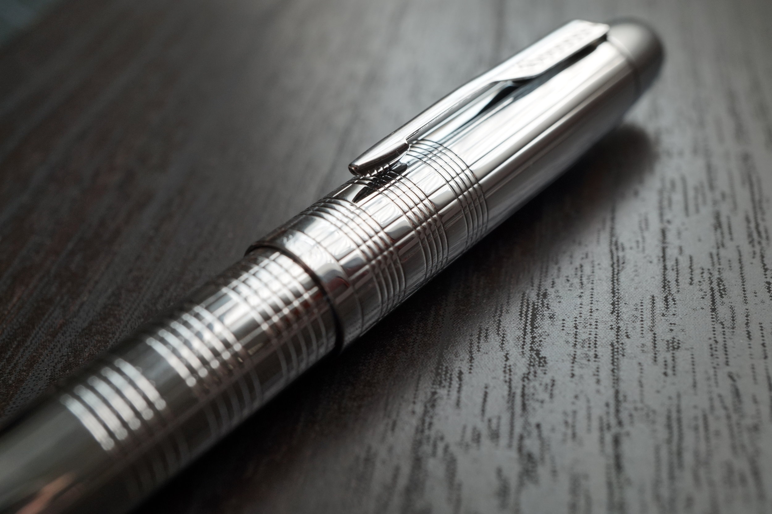 Parker IM Premium Metal Chiseled 5th Mode - Pen Review — The Clicky Post
