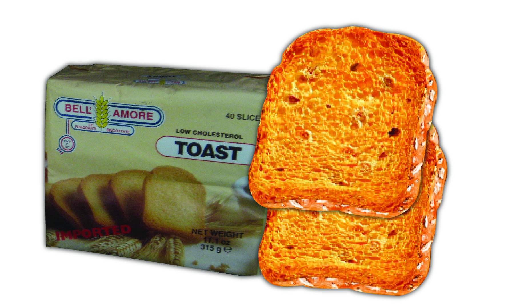Bell'Amore Toasts