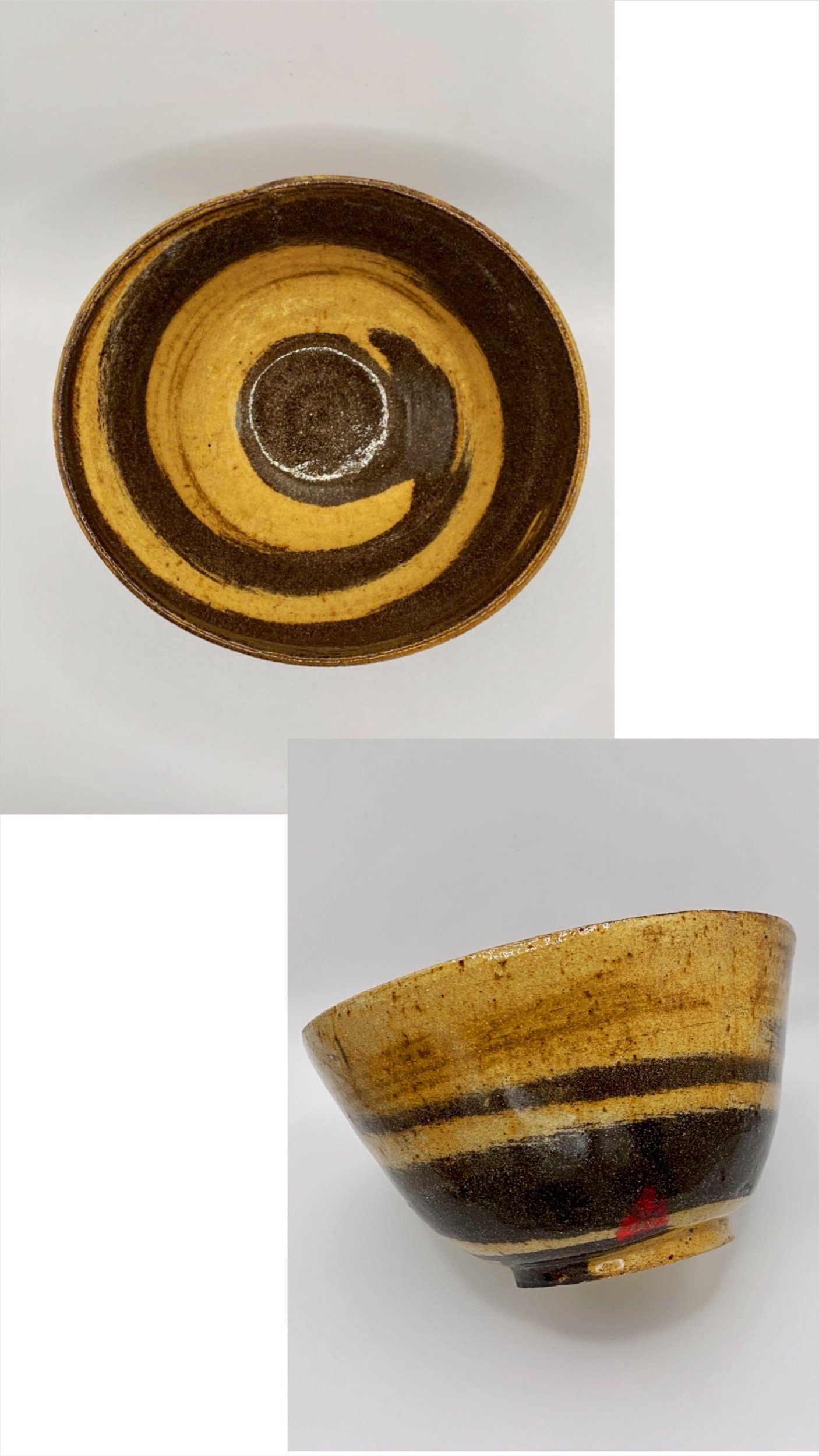 Semi-big oval bowl