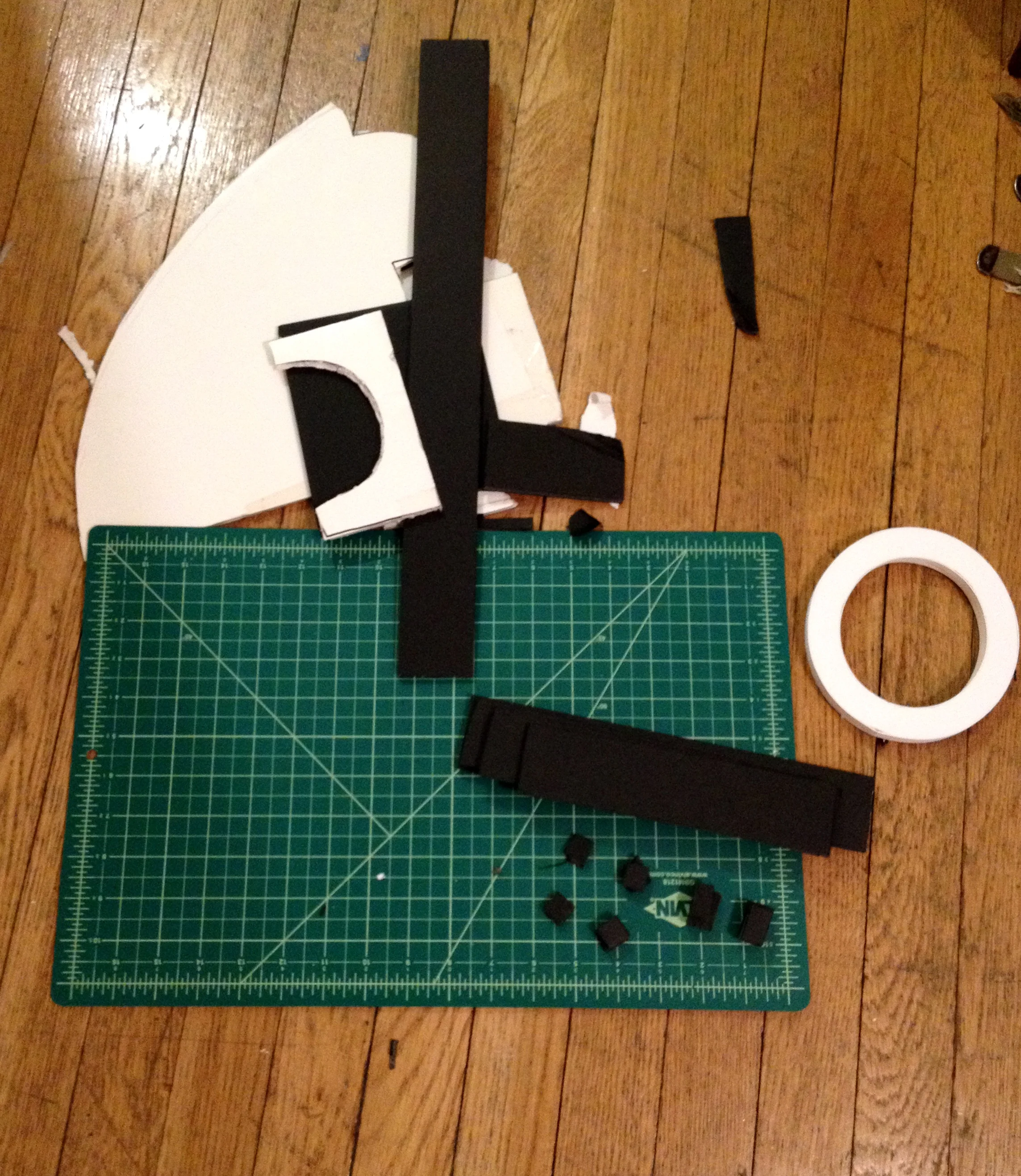 Yes I was cutting stuff out on my floor. Nowhere near enough table space in my living room/studio. Someday I'll have a dedicated studio space with LOTS OF TABLES....Someday...