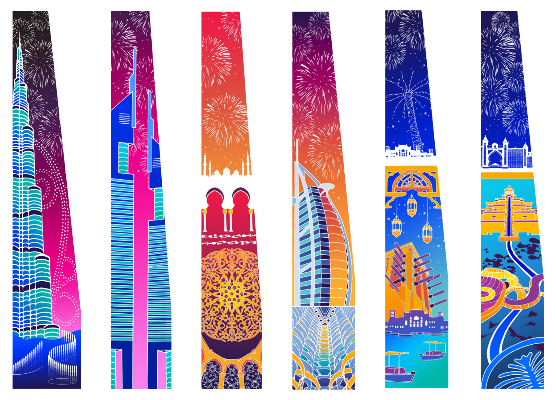 Artwork for UAE Day Parade - Milan Expo 2015