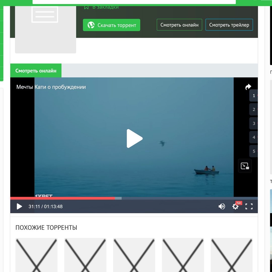 O happy day! A long-awaited moment has arrived. 

Yesterday I searched for &quot;katja dreams of waking up torrent&quot; just for fun and...lo and behold! 

A Russian site has not only pirated my feature, but also stuck a (presumably) A.I. generated 