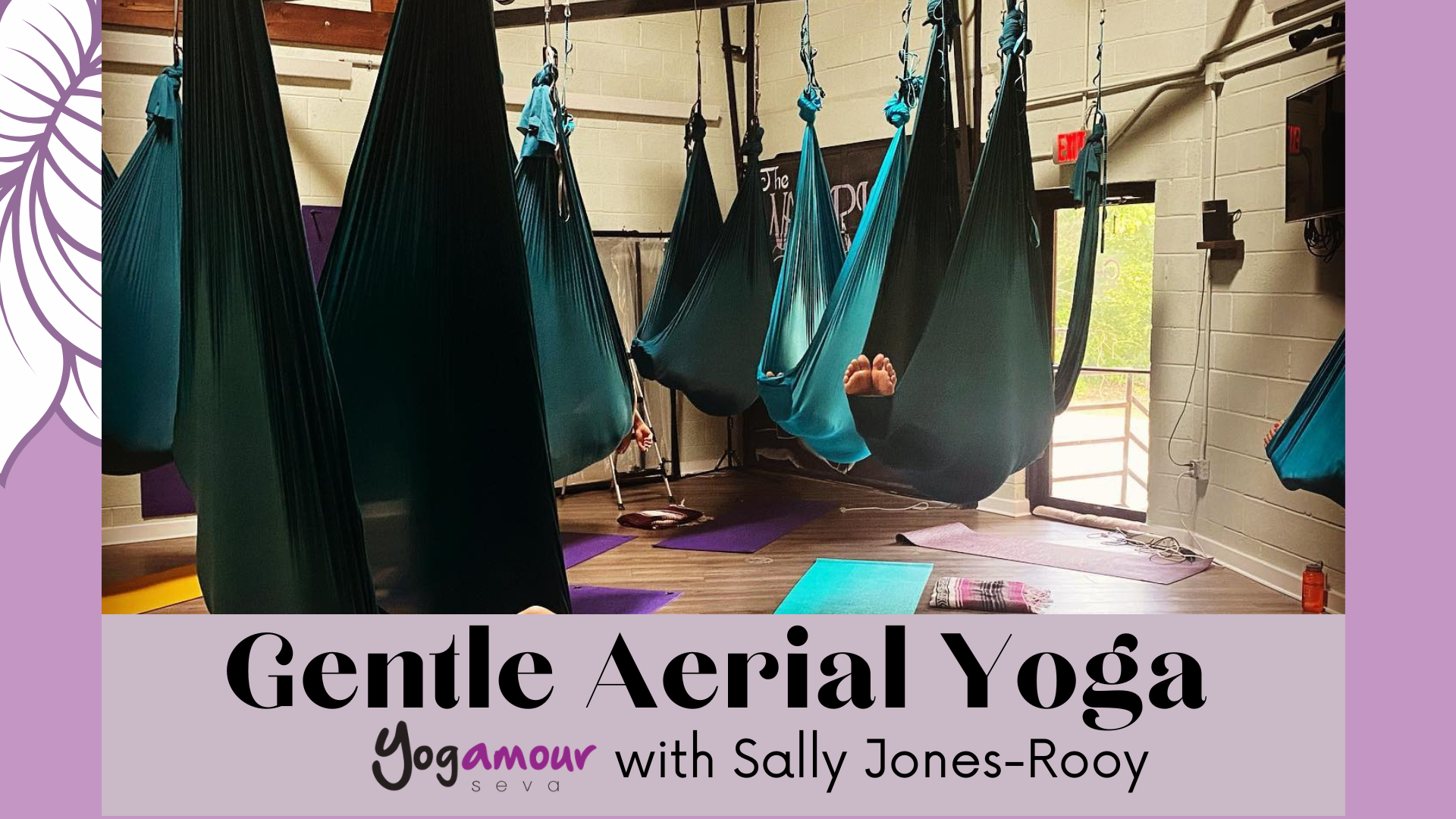 Gentle Aerial Yoga with Sally Jones-Rooy
