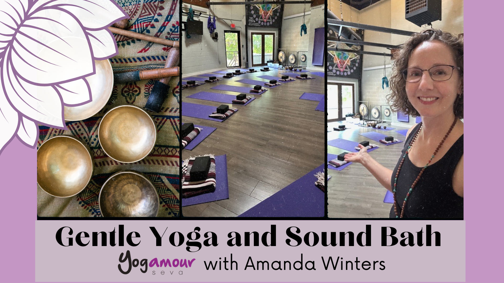 Gentle Yoga and Sound Bath with Amanda
