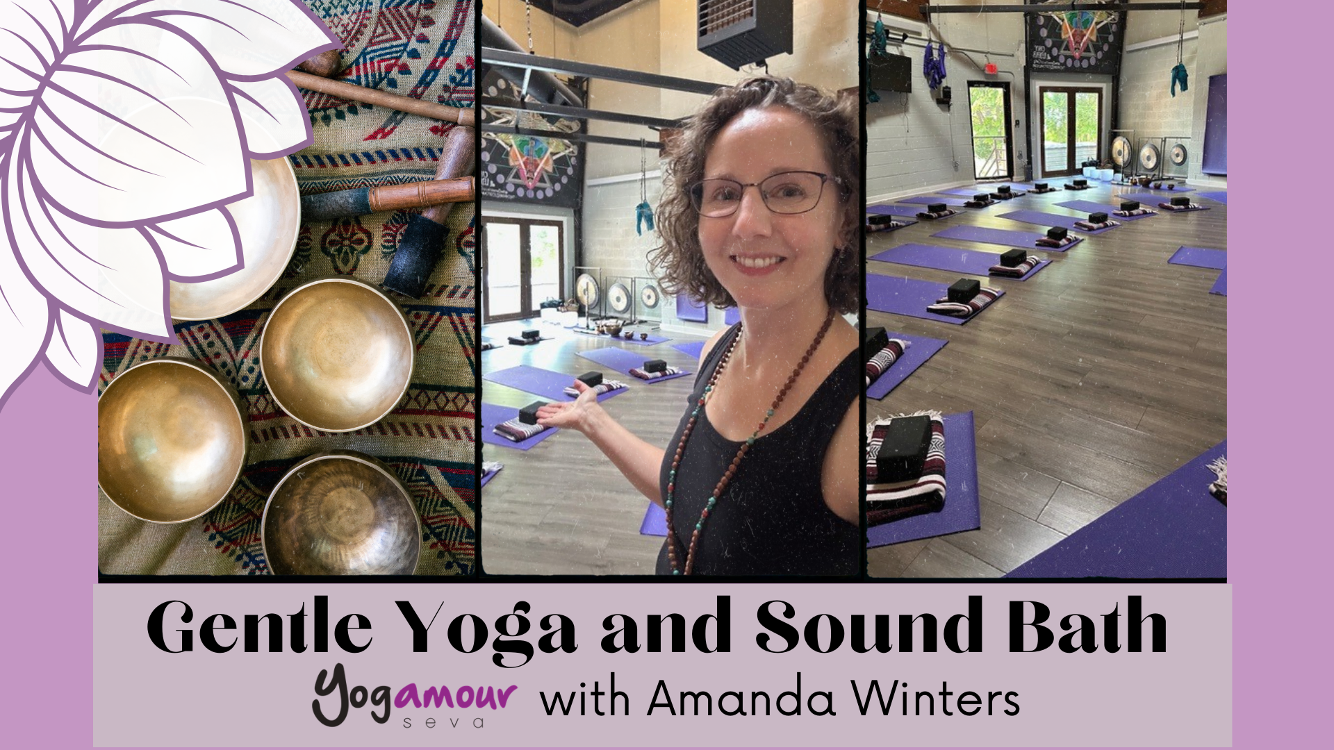 Gentle Yoga and Sound Bath with Amanda