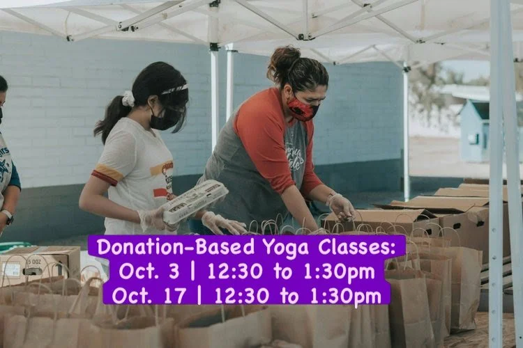 MOVE. GIVE. CONNECT. 💜

Join us at Yogamour for two donation-based yoga classes supporting Hillcrest Food Bank and local families. All levels welcome, including beginners!

🧘🏽&zwj;♀️ October 3 with Beccah Bartlett
🧘🏿 October 17 with Bonnie Abbot