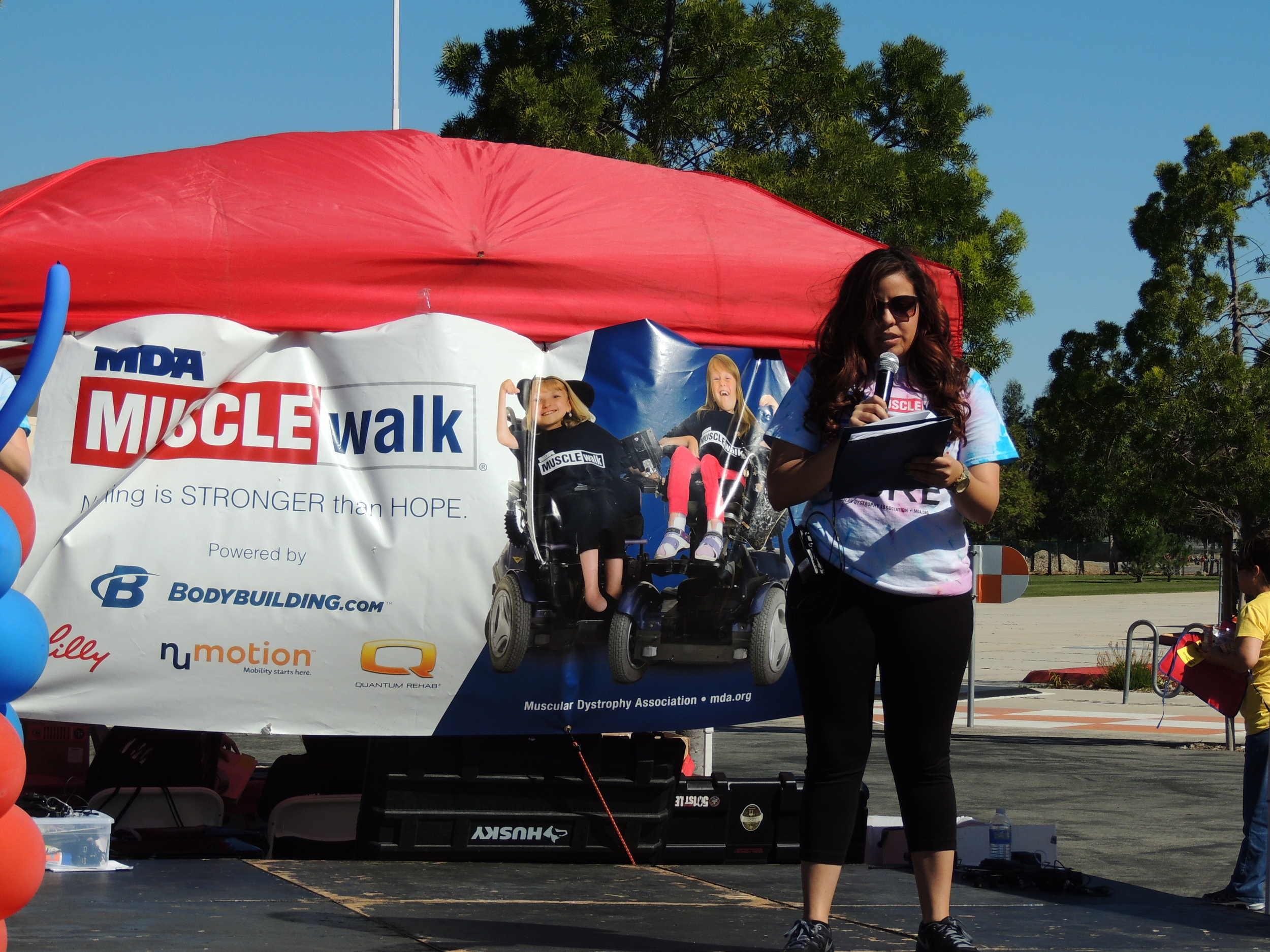 Christina, MDA Walk Organizer