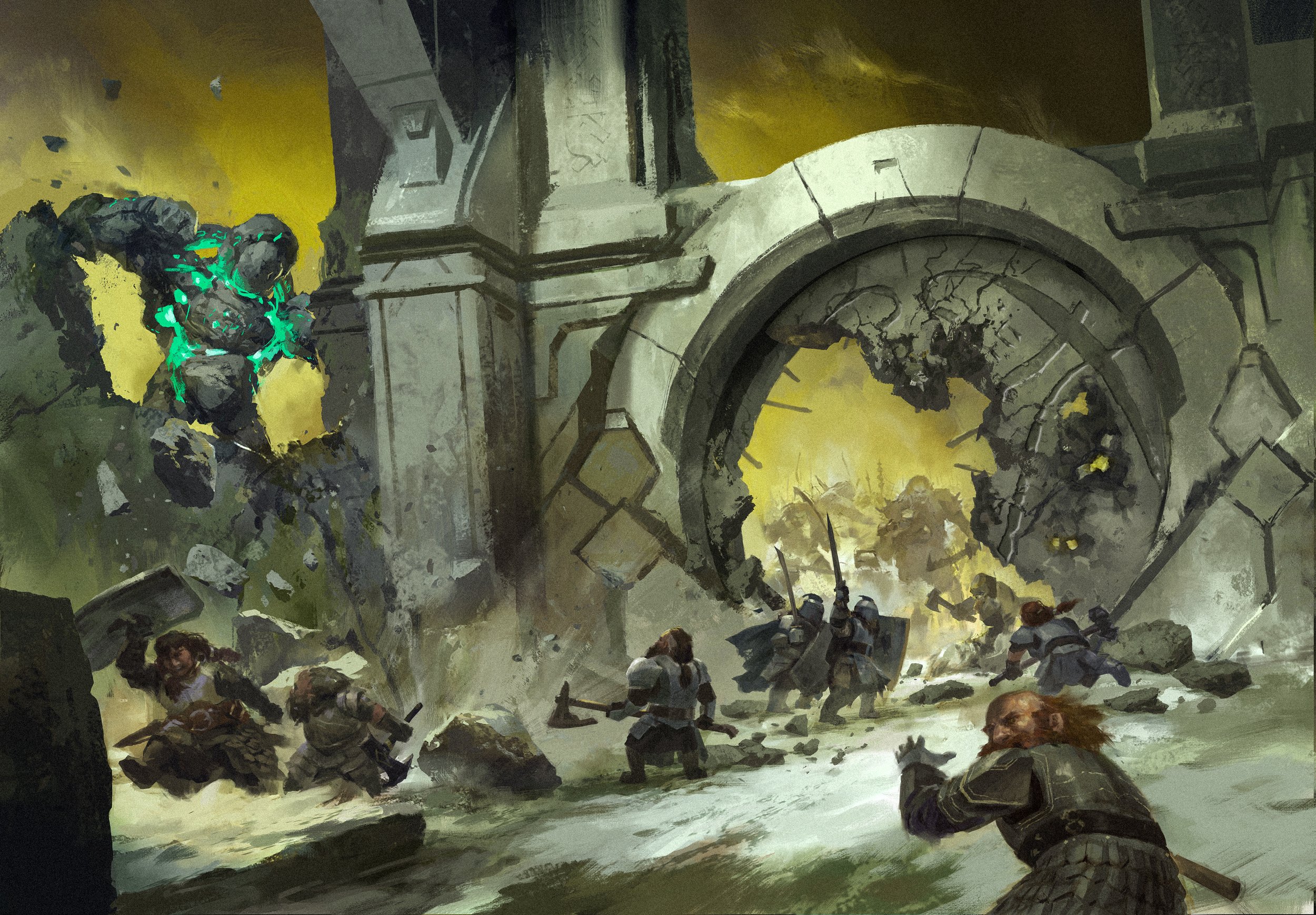 Battle of durgus rock