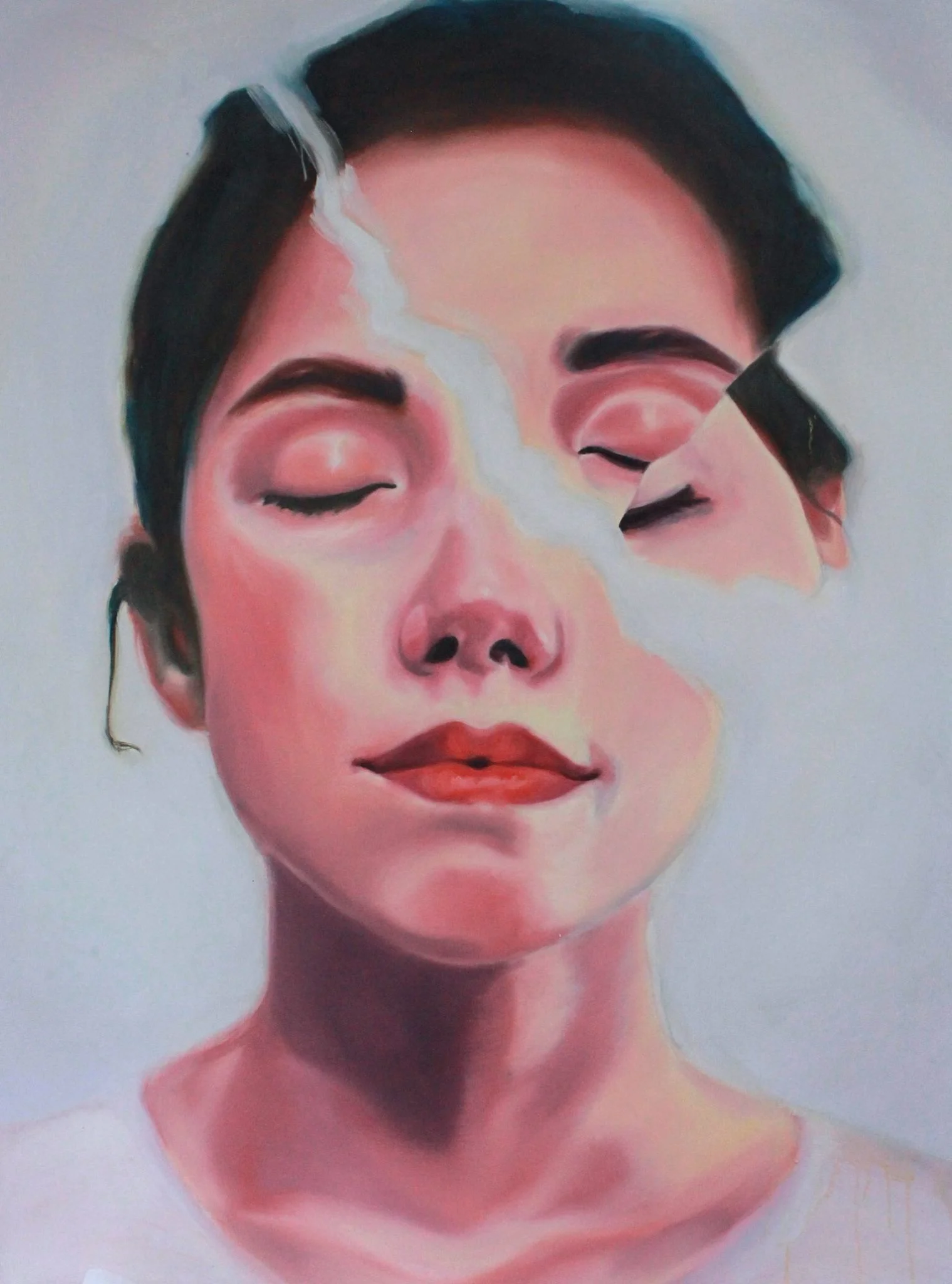 'The Wild One's Discontent' 48 x 36 Oil on Canvas Sold