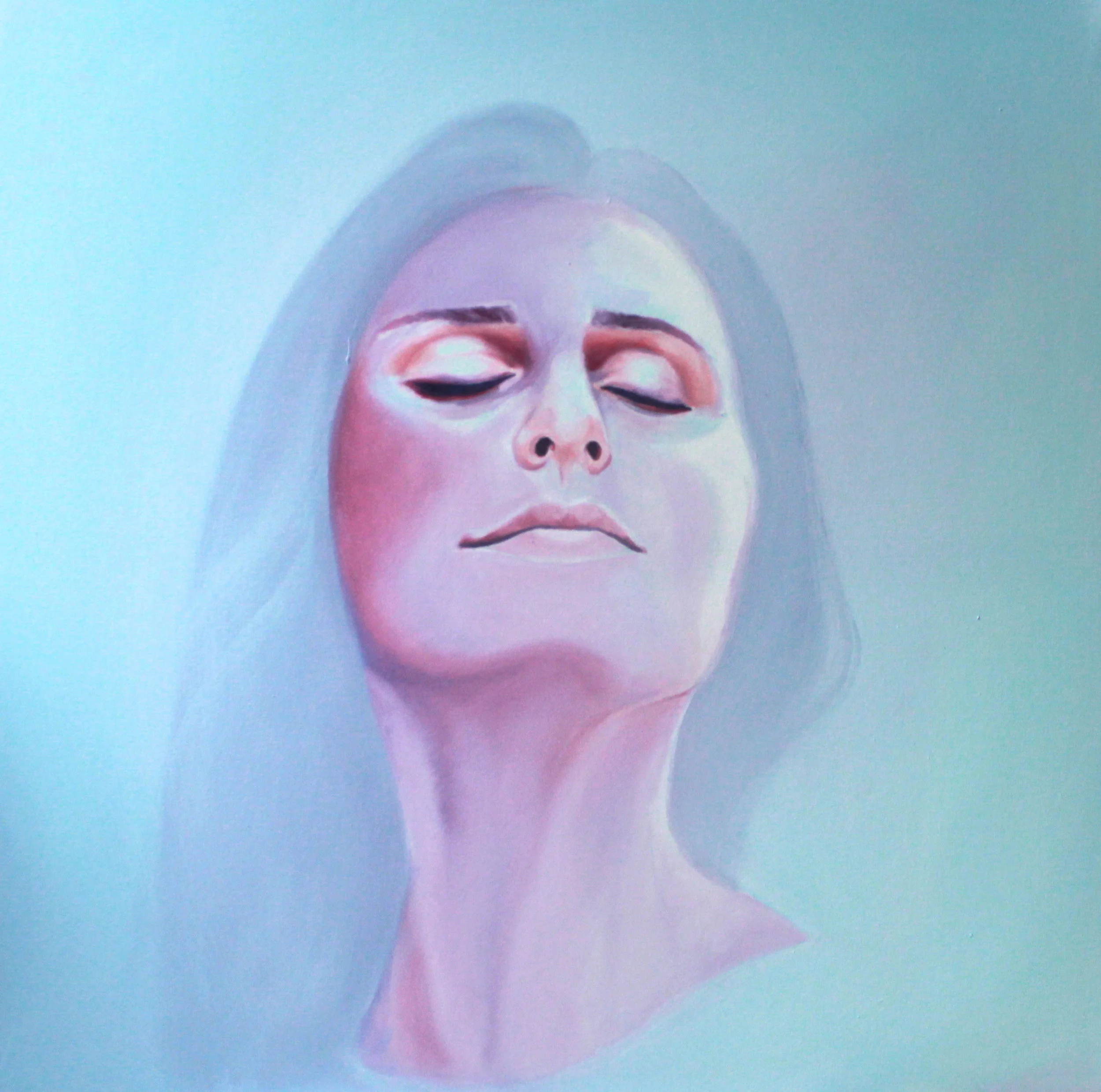  'That Monday Afternoon' &nbsp;36 x 36 Oil on Canvas Ask for price 