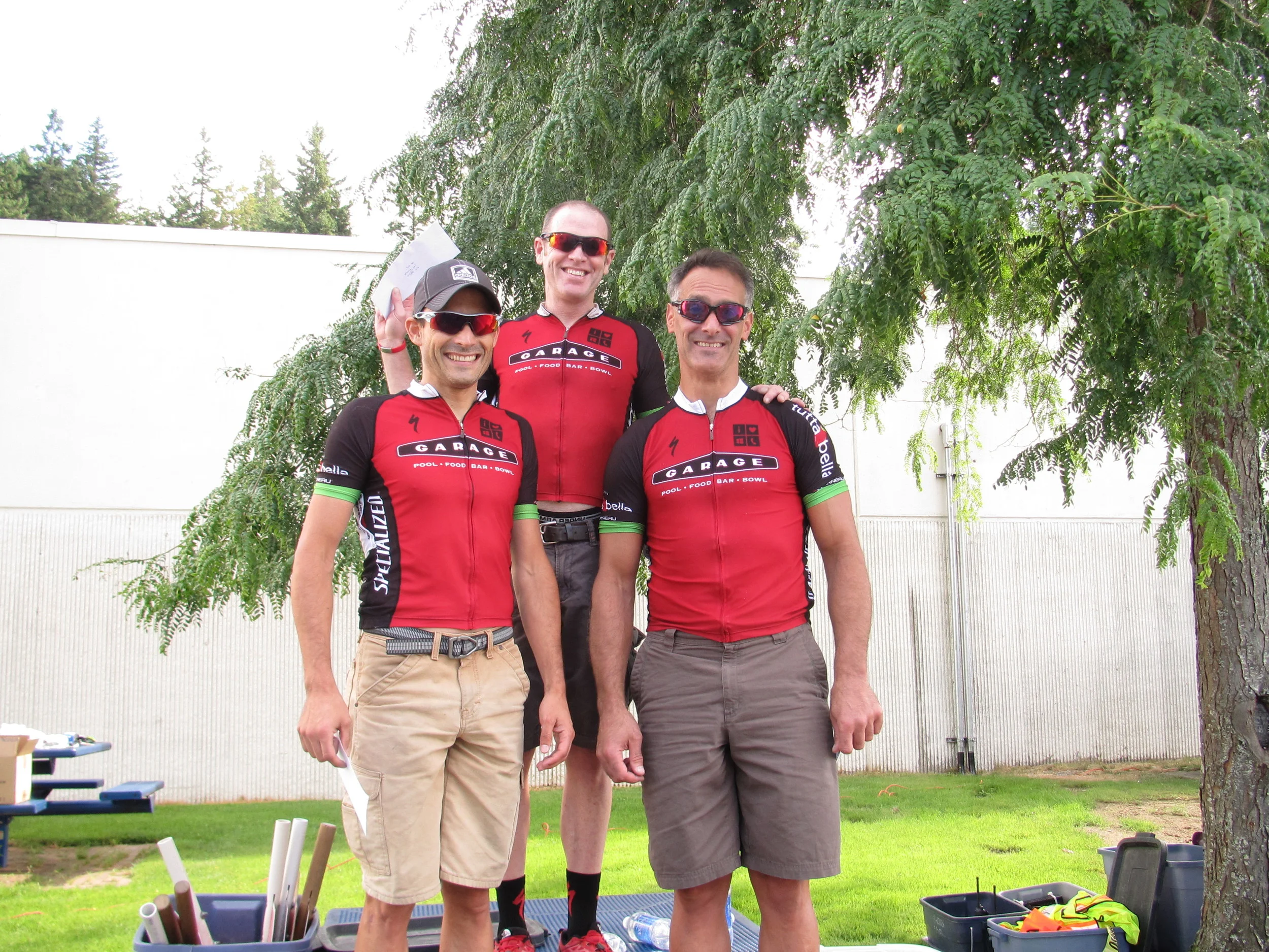    Master Men's Podium - Nikos Mills, Sean Phillips, Mark Mirante         