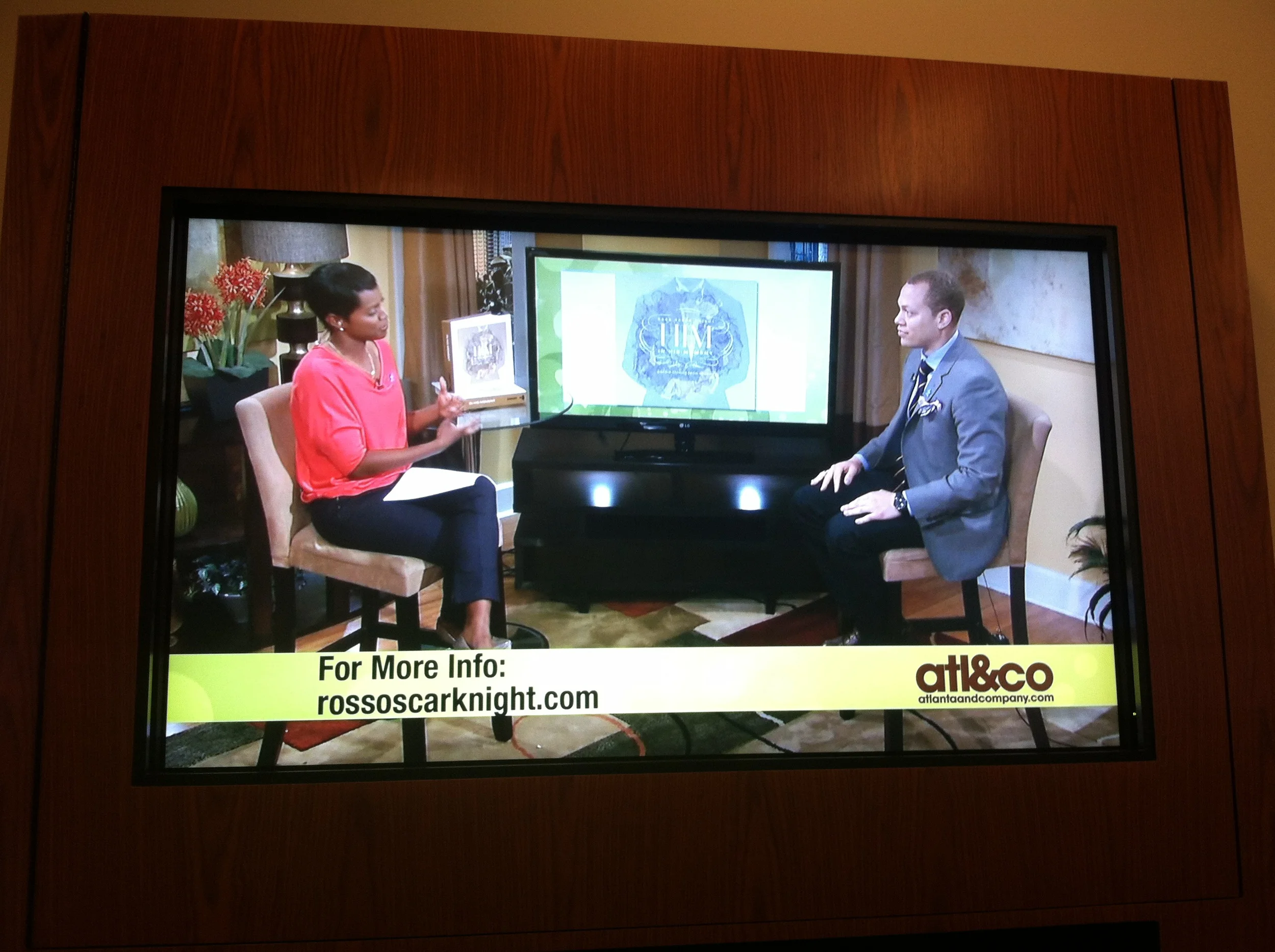Ross Oscar Knight interviewed by Rashan Ali on Atlanta & Co (NBC)