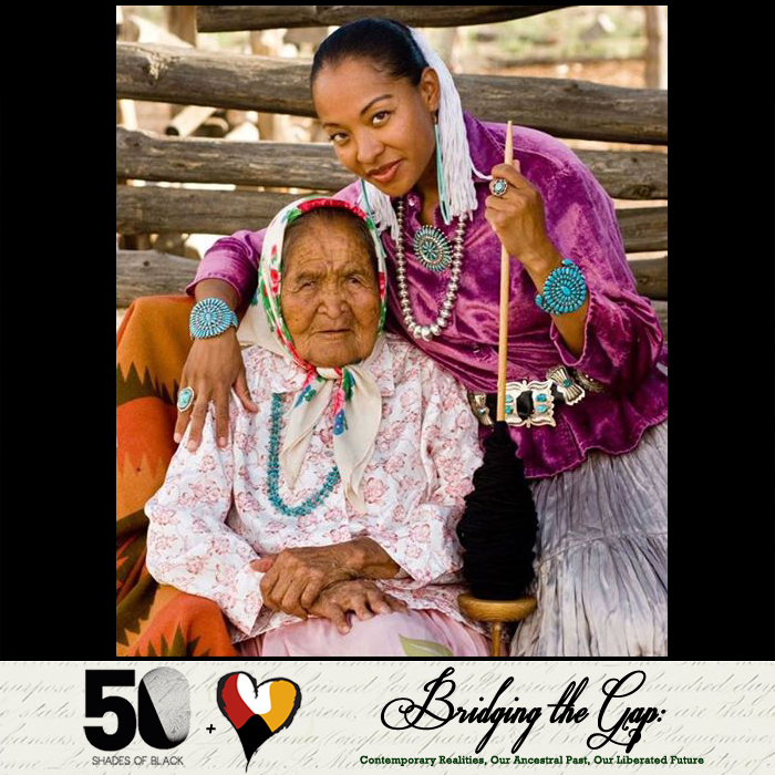 Bridging the Gap with Radmilla Cody of Navajo and African heritage, and her Grandma Dorothy, Navajo (RIP)