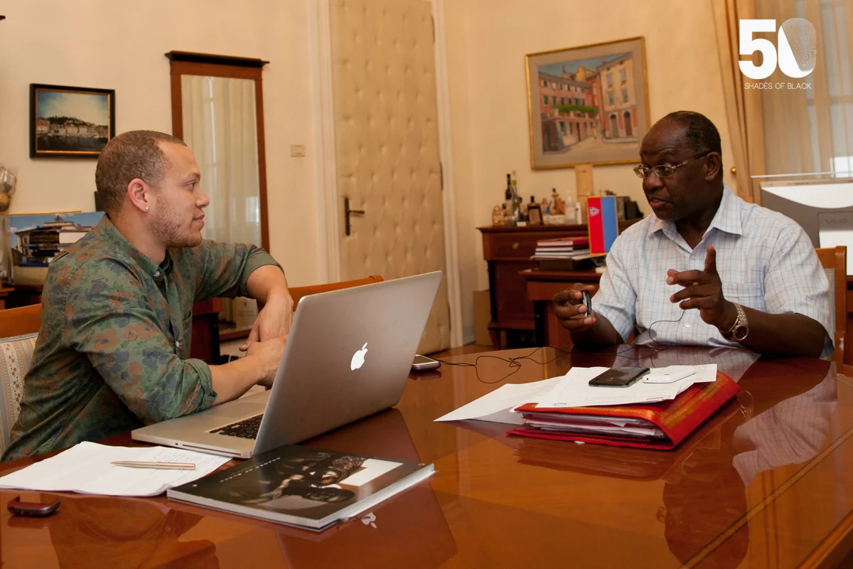 Eastern Europe's first black mayor opens up to Ross Oscar Knight about race, skin tone, gender equality, family and politics.