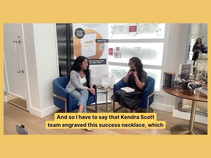 It&rsquo;s not too late to get your specially engraved Kendra Scott SUCCESS necklace!! We are heading to Kendra Scott Orlando as we wrap up this leg of &ldquo;The Beauty of Success Books + Bubbles&rdquo; book tour! 

Did you know: 20% of the proceeds