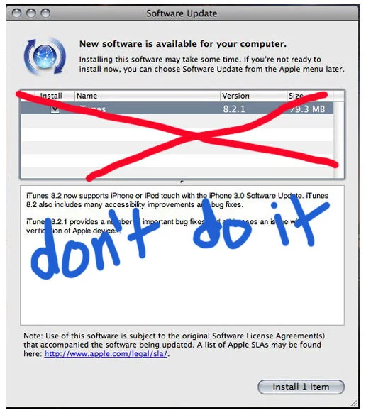 Go to hell, iTunes.