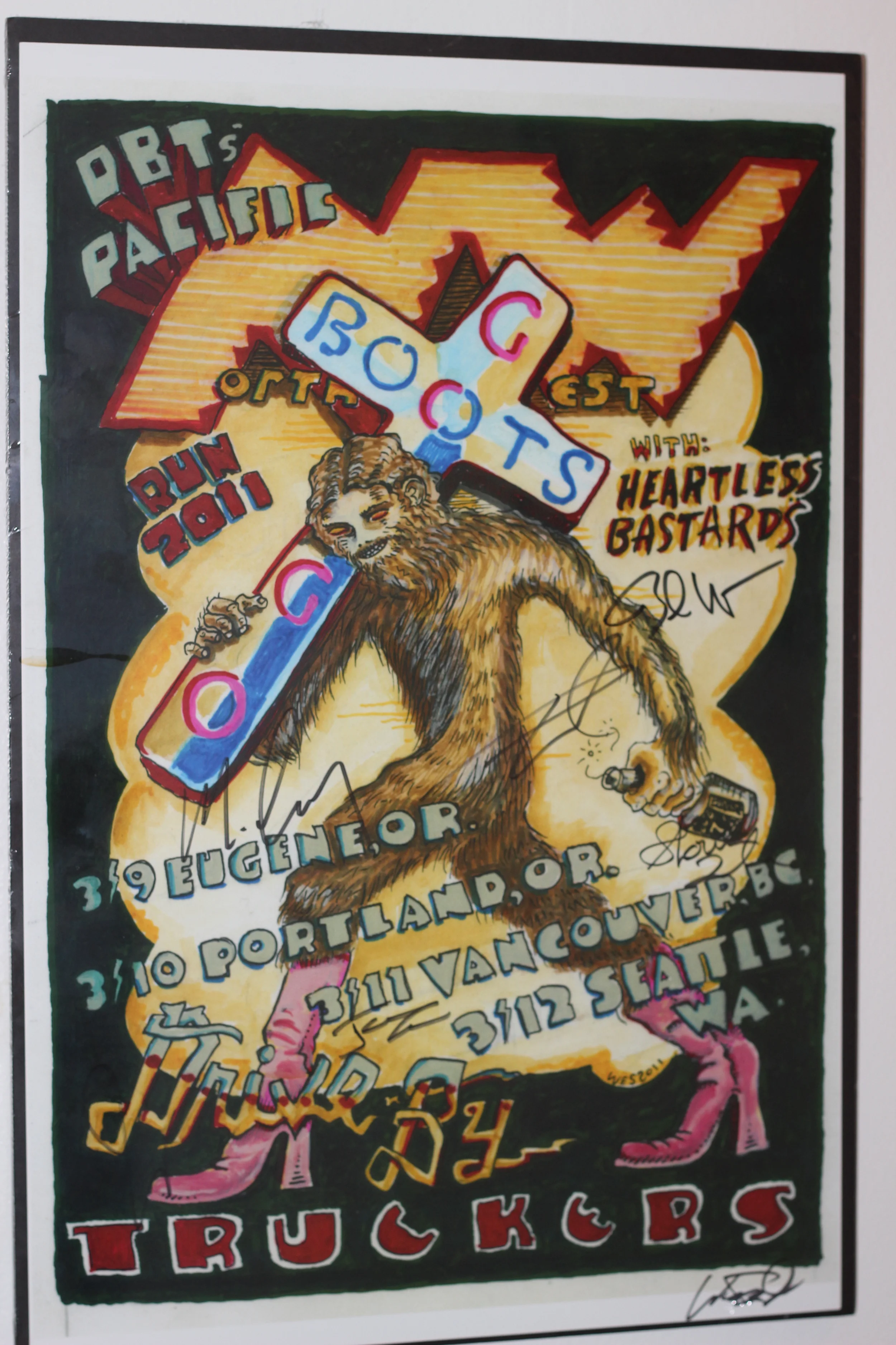 My own Wes Freed poster.