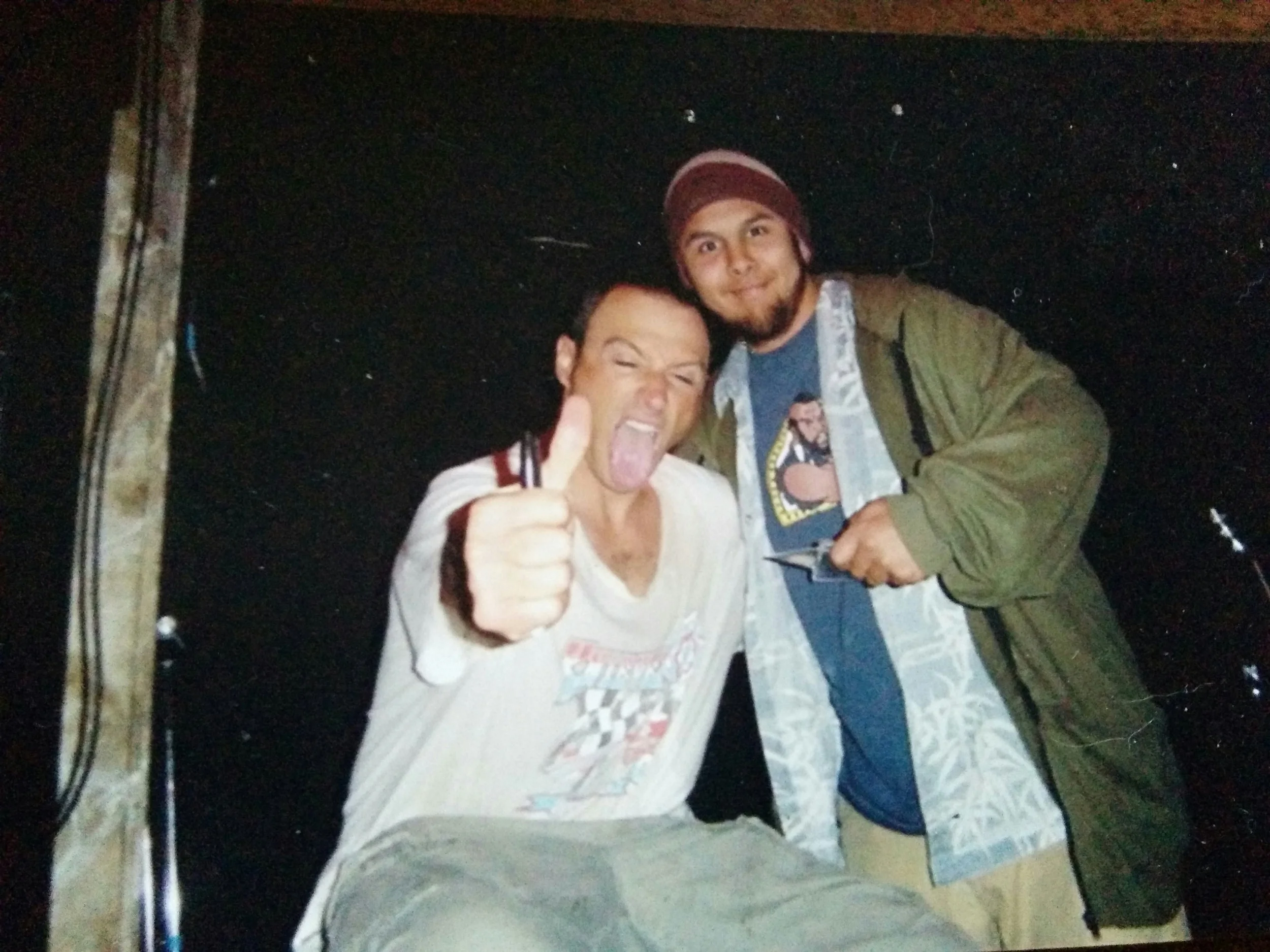 Dan Bern and I, circa 2004(?)