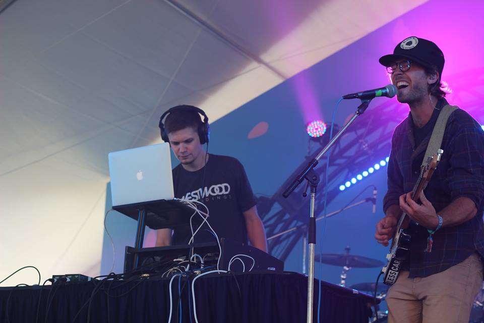 Nog and Sean helping Rifflandia get down. Photo by Rags Music . 