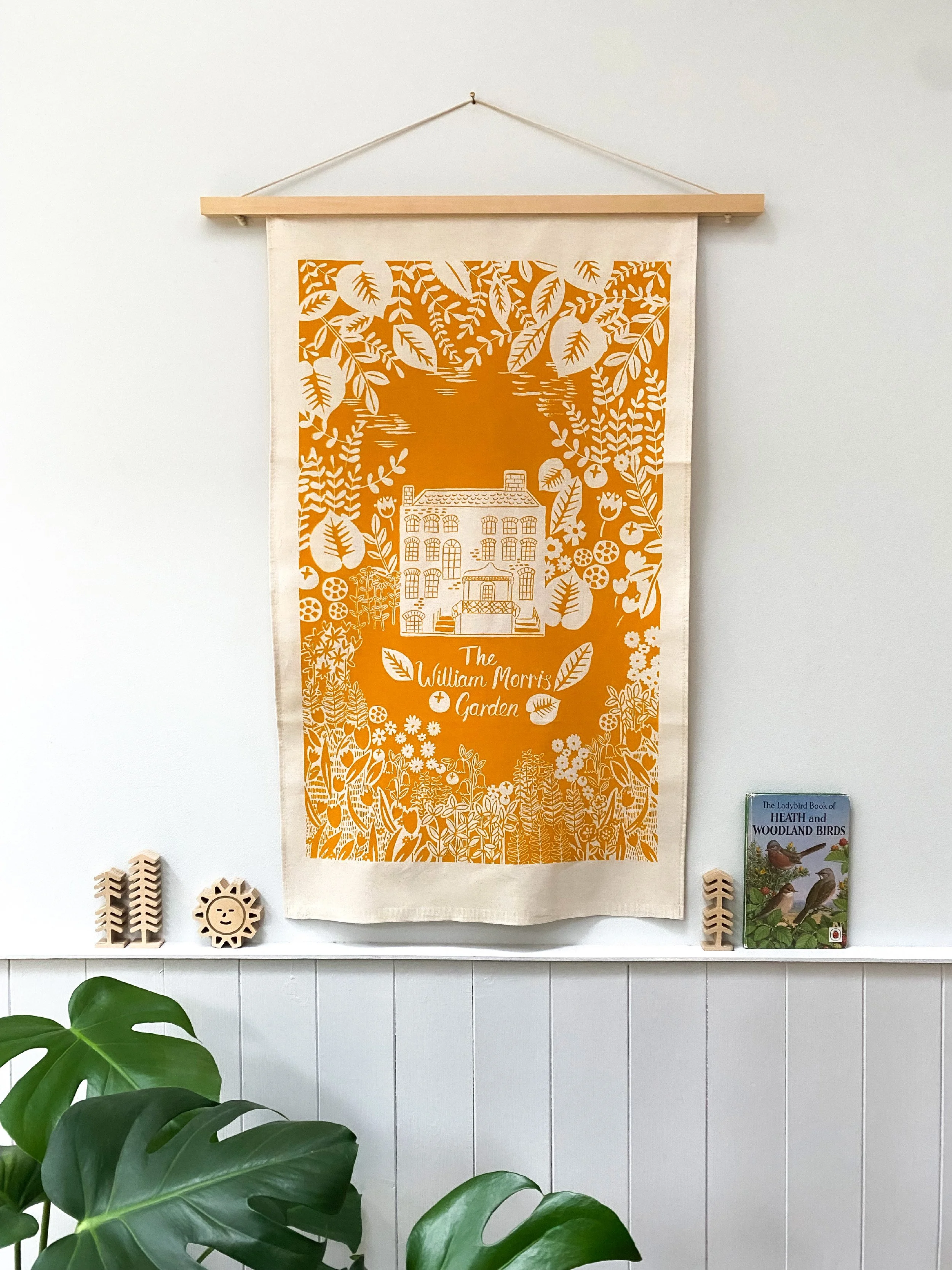 PRINTED TEA TOWEL WILLIAM MORRIS GARDEN_003.jpg