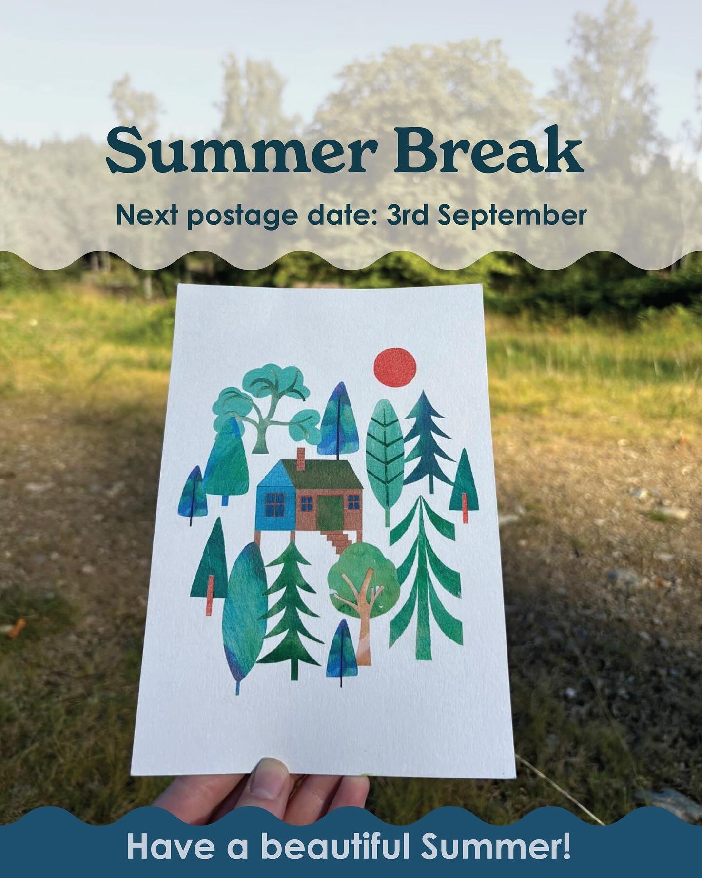 Just letting you know I&rsquo;ll be taking a break from posting orders this August💚
⠀⠀⠀⠀⠀⠀⠀⠀⠀
My online shop is still open for browsing &amp; shopping, our next posting date will be:
⠀⠀⠀⠀⠀⠀⠀⠀⠀
🔷Wednesday, 3rd September🔷
⠀⠀⠀⠀⠀⠀⠀⠀⠀
wishing you all a