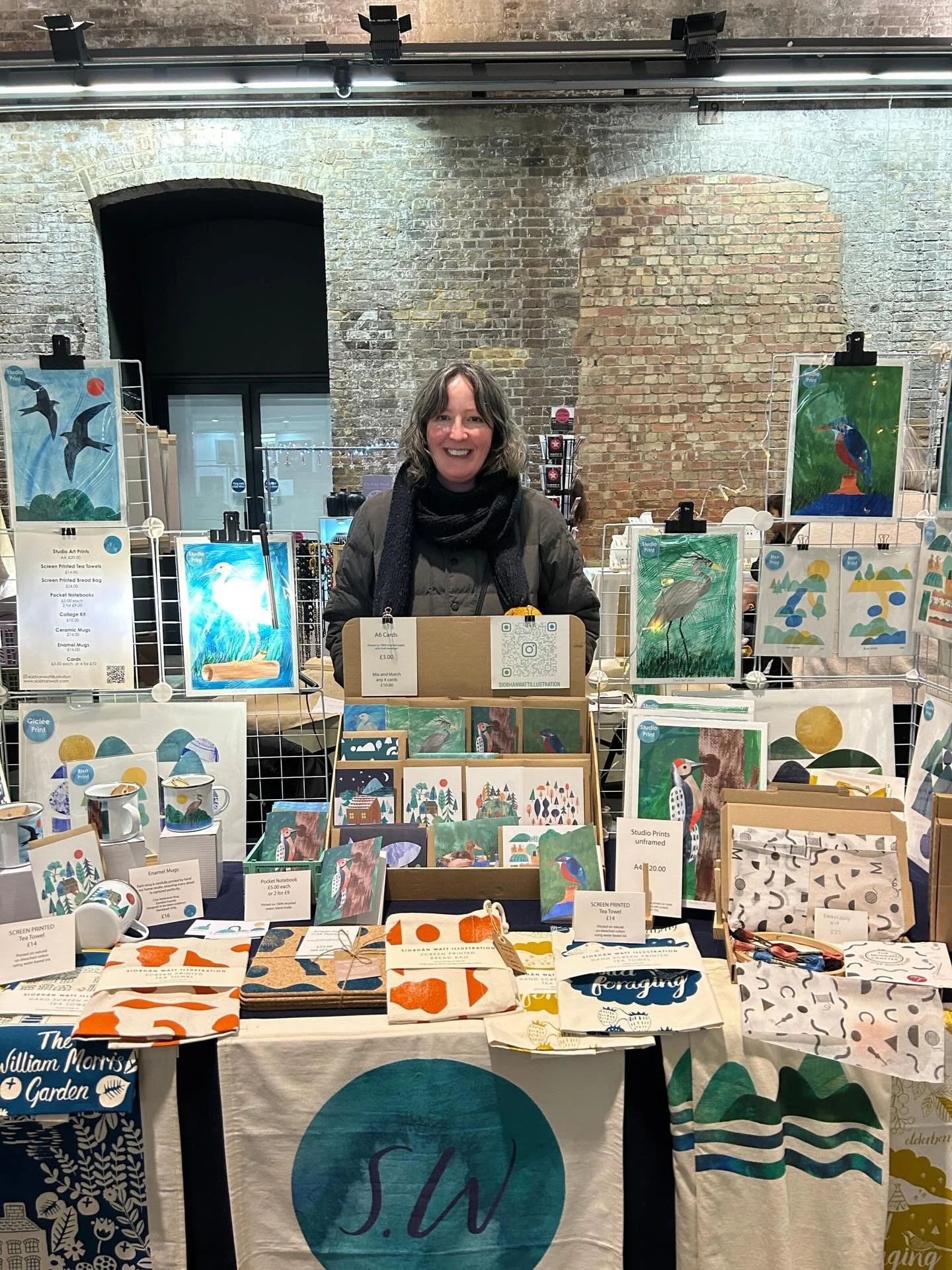 Festive markets are all wrapped up for the year! Had a brilliant day on Saturday @craftyfoxmarket my last market of the Christmas season💚🌲💚

Thank you so much to the organisers and everyone who came along. I met so many lovely people, chatted abou