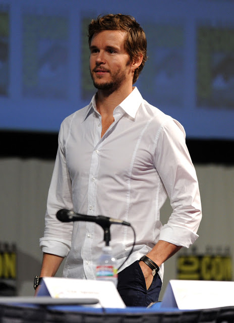 Ryan Kwanten on Saturday at panel for Knights of Badassdom, Grooming by me.