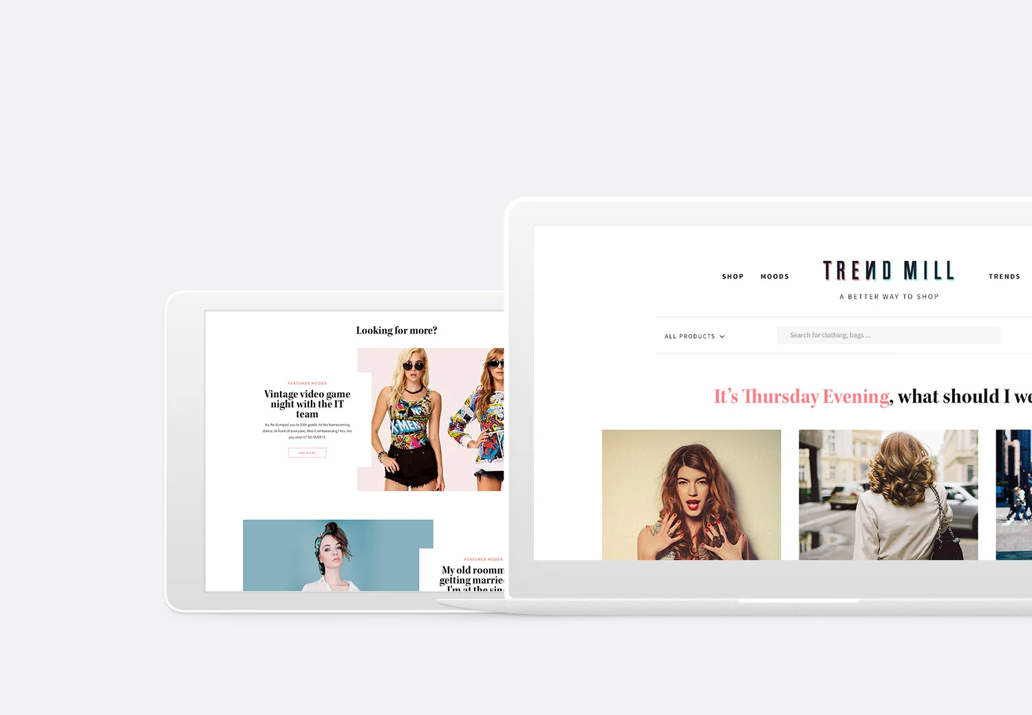 TrendmillBRANDING &amp; WEBSITE