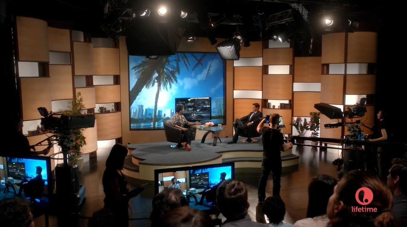 Television Studio Set