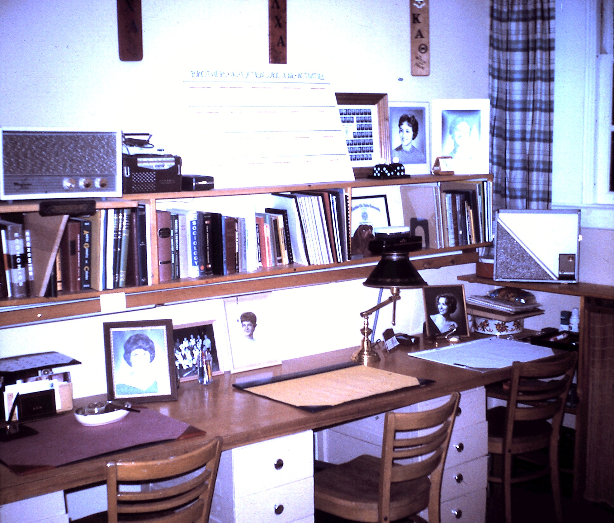 A room in the chapter house at 1601 Washenaw, 1963
