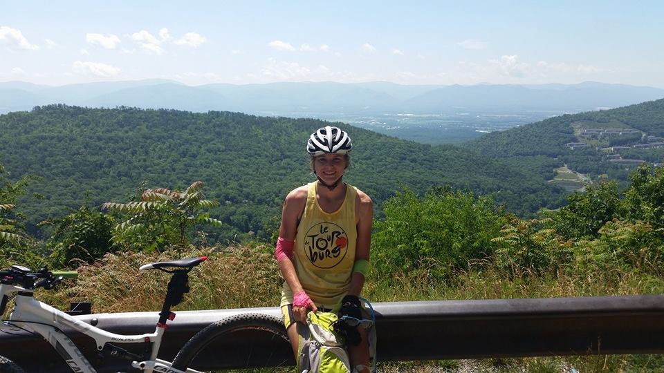1 week post-crash: Massanutten Overlook