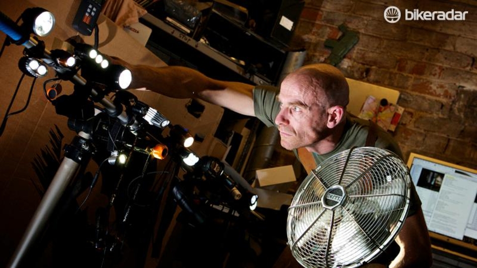 We test lights out on the trail and in the workshop, and any failings soon show up