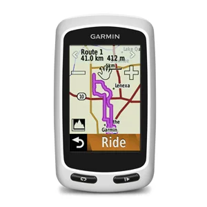 The mapping screen from the edge touring