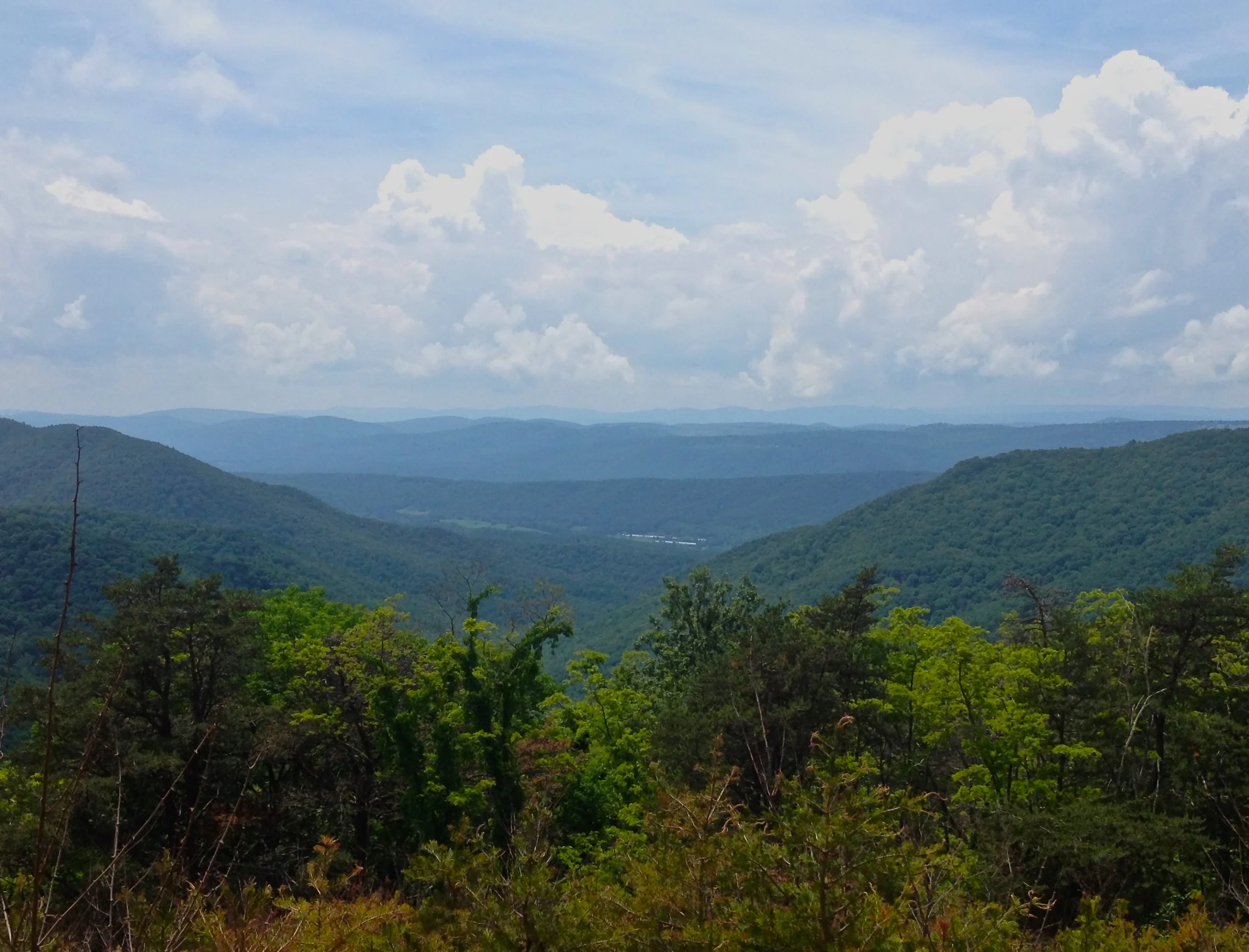 One more mountain top view. its a shame the country's so ugly around these parts.