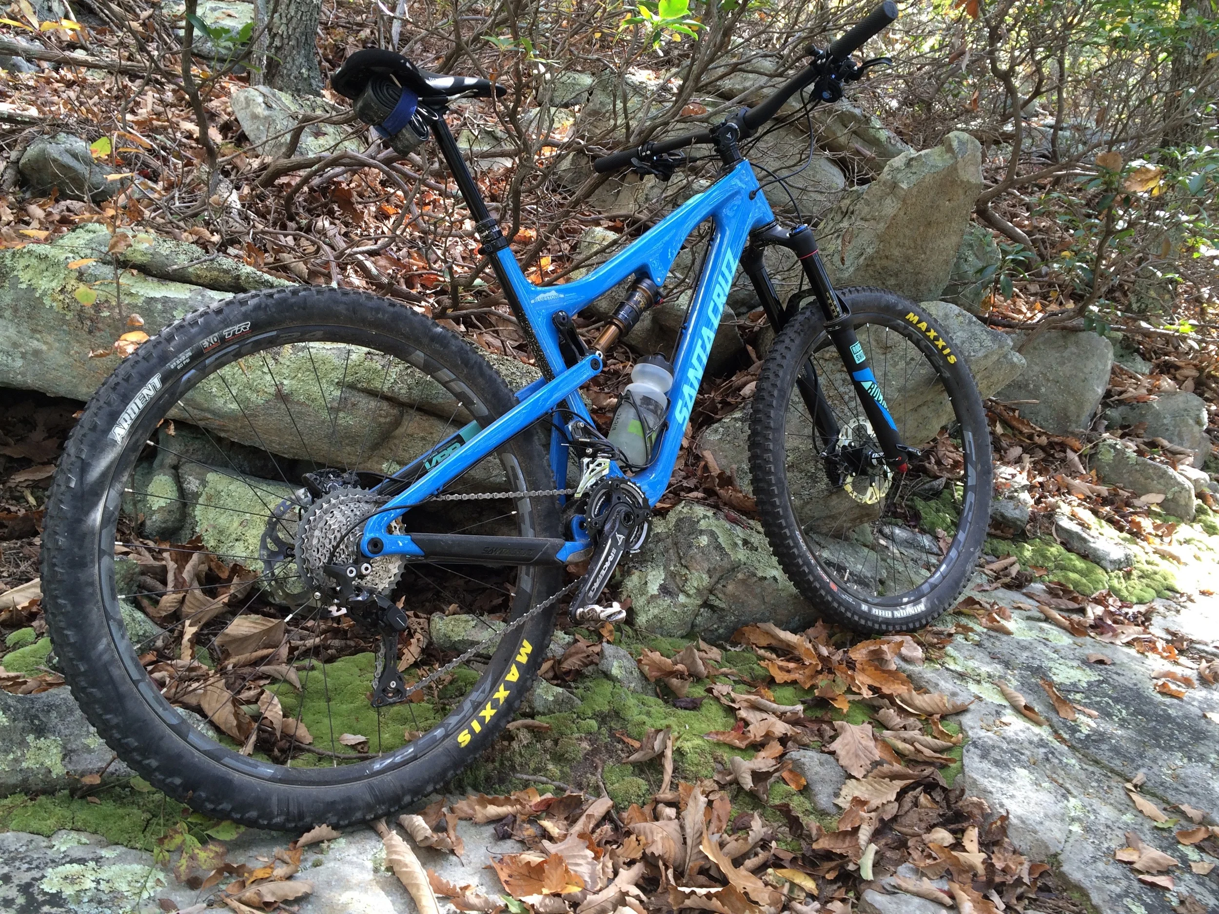 Headed up Shaw Gap in Fort Valley, VA