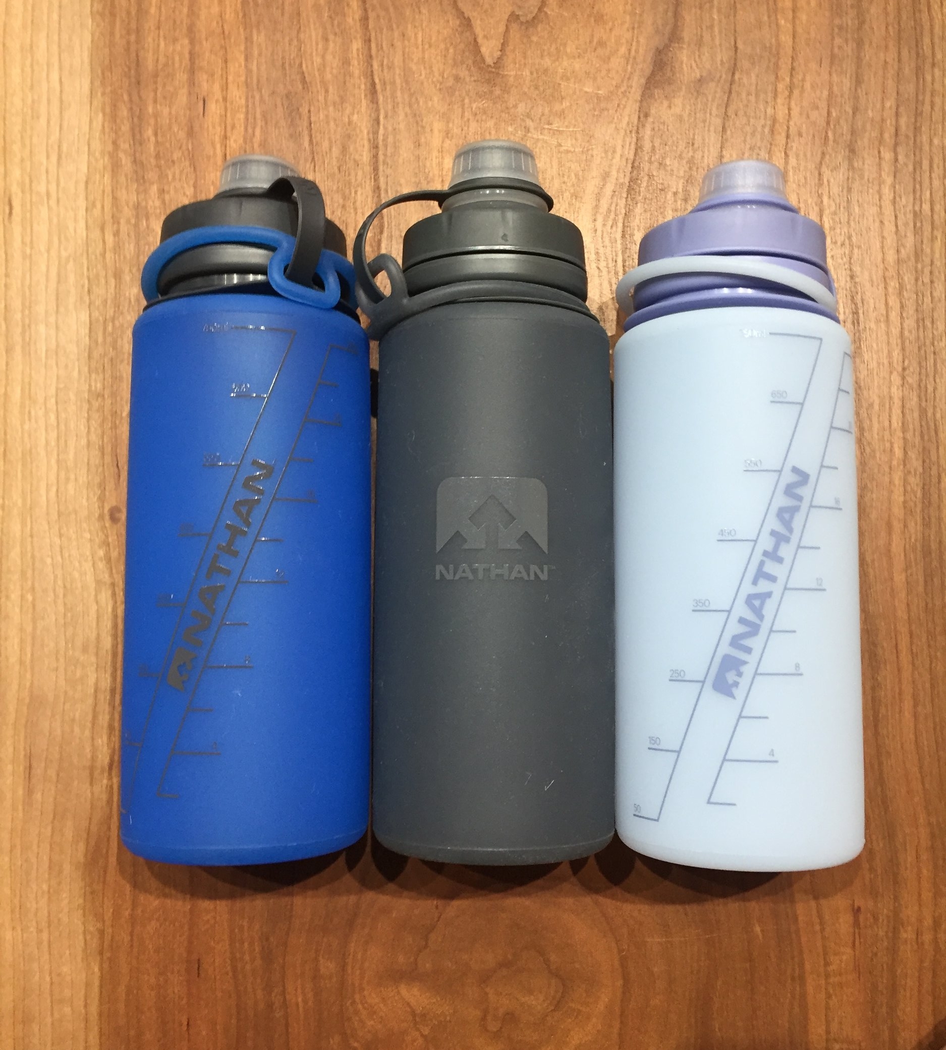 The Nathan Flex Shot bottles sell for $19.99 each.