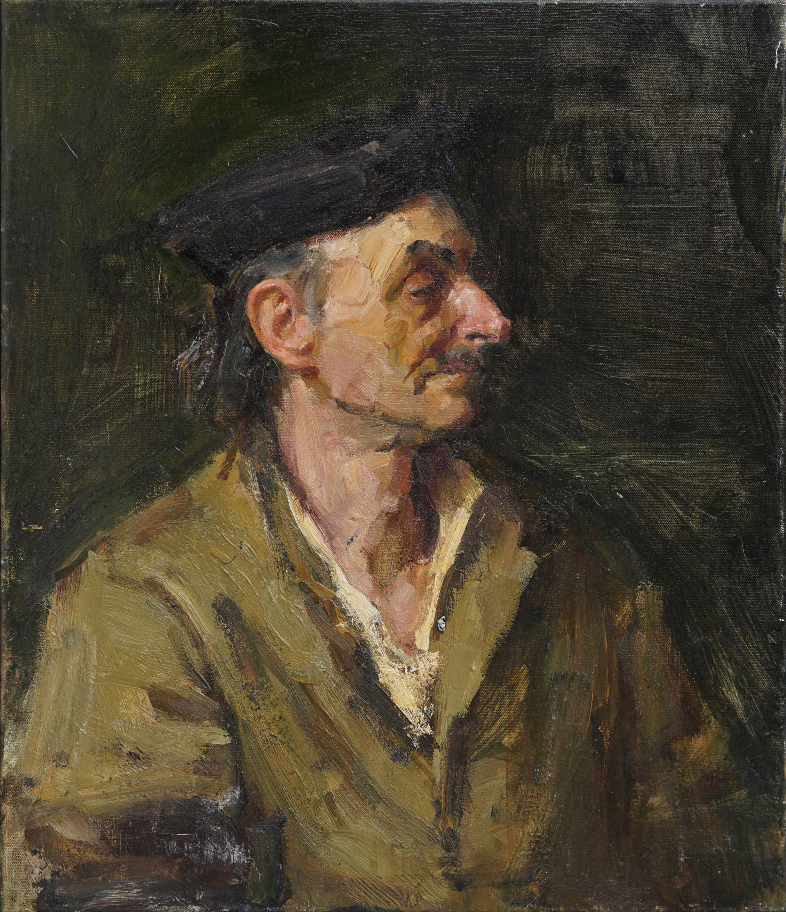 Portrait of an old man,  23 2 3 x 19 3 4, Oil,Linen.jpg