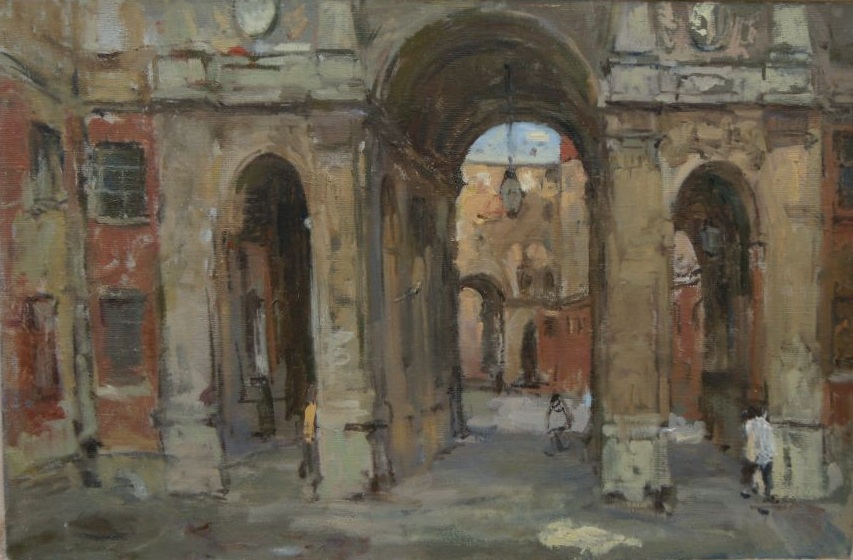 10.Tolstoy House,canvas, oil, 40cm x 60cm.jpeg