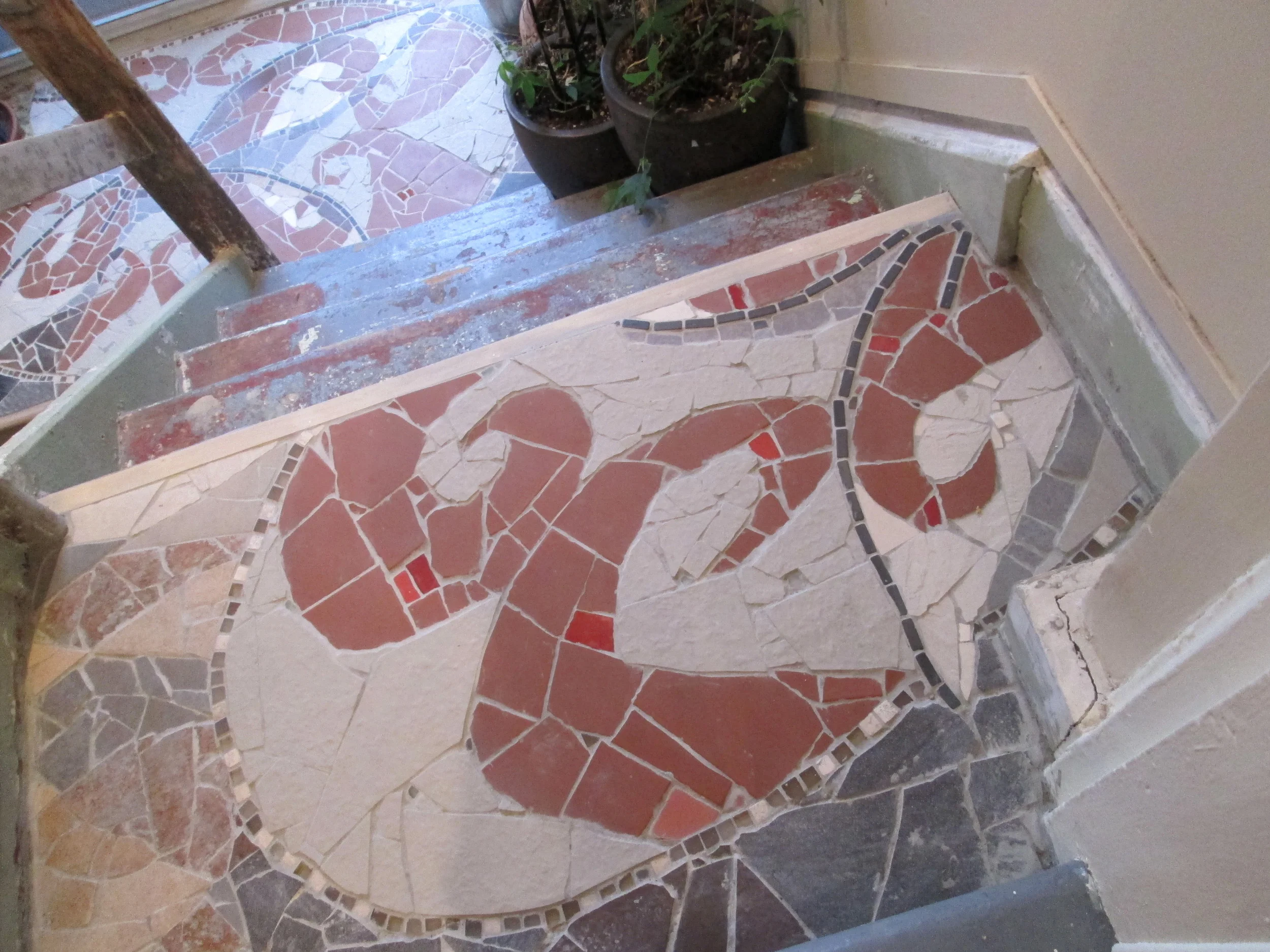 flower & wave upper landing