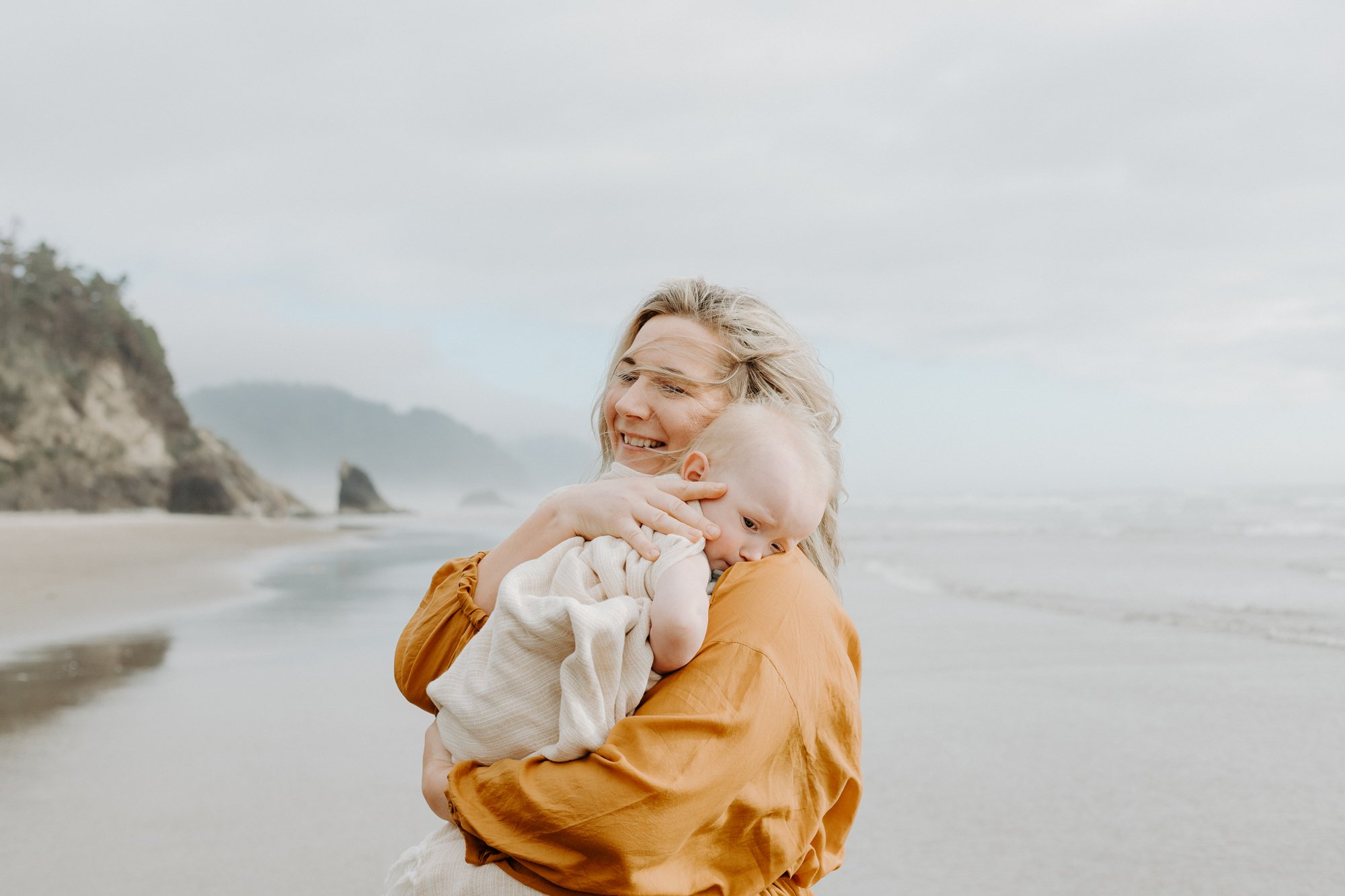 cannon beach sunset session