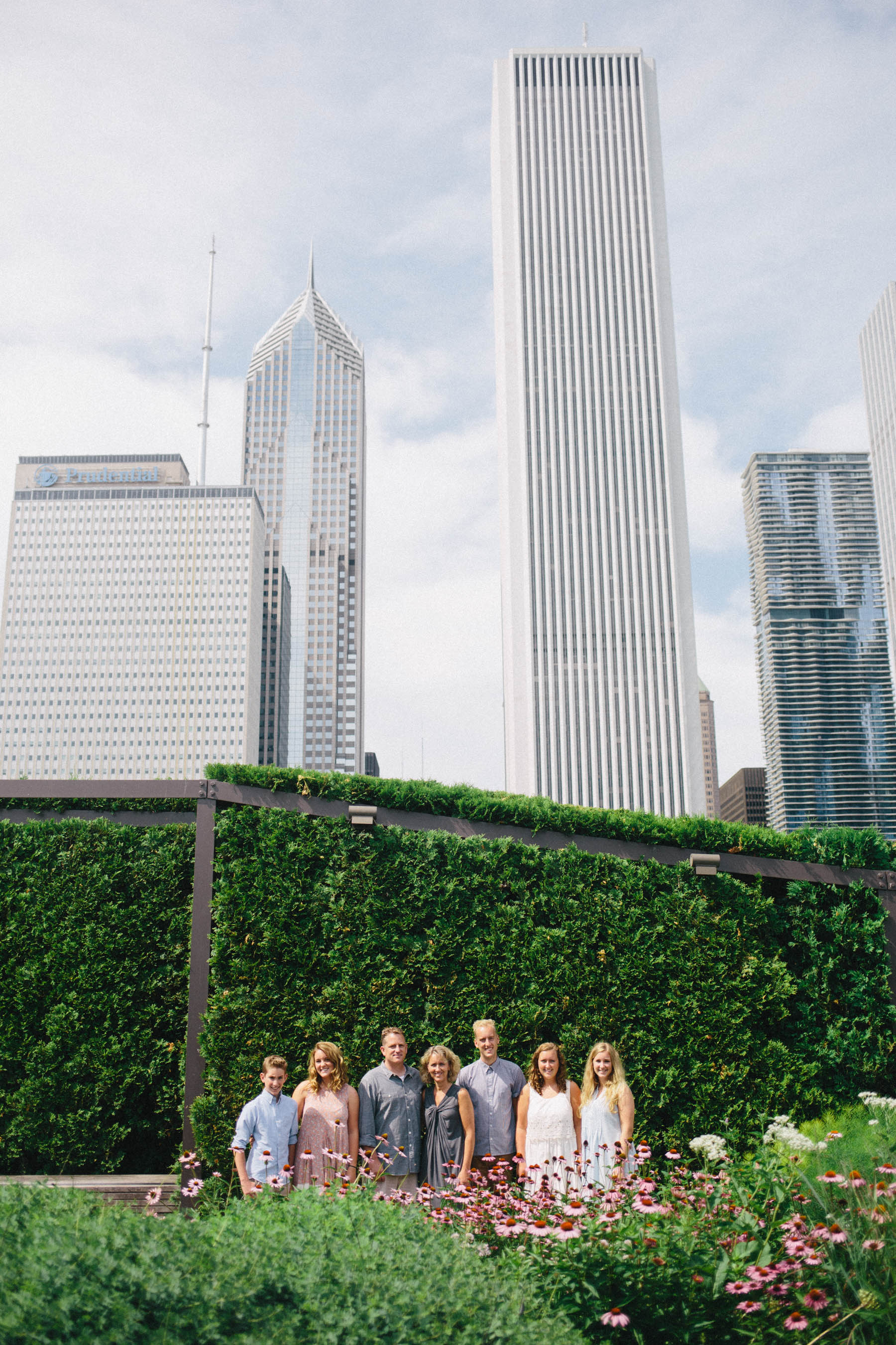 Family Session in Chicago's Lurie Garden