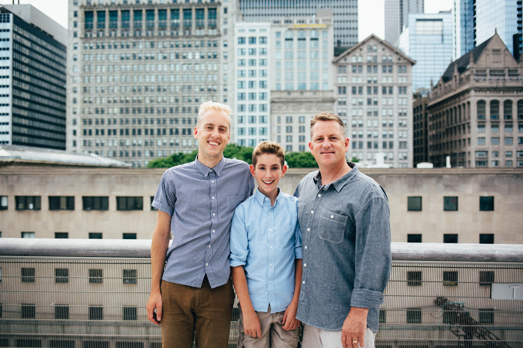 Family Session in Chicago's Lurie Garden