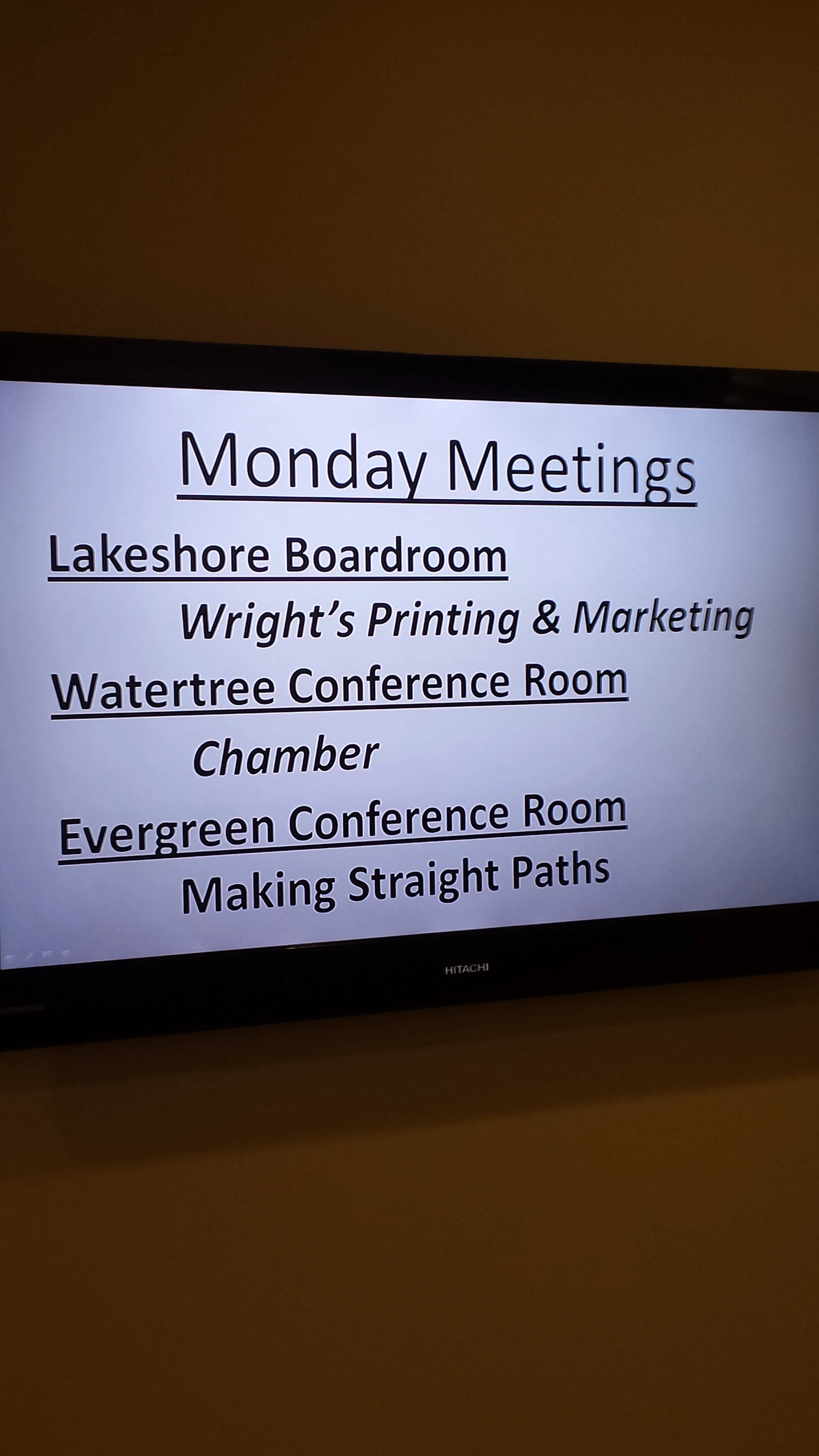 Making Straights Paths' hosting an event in the Woodlands.